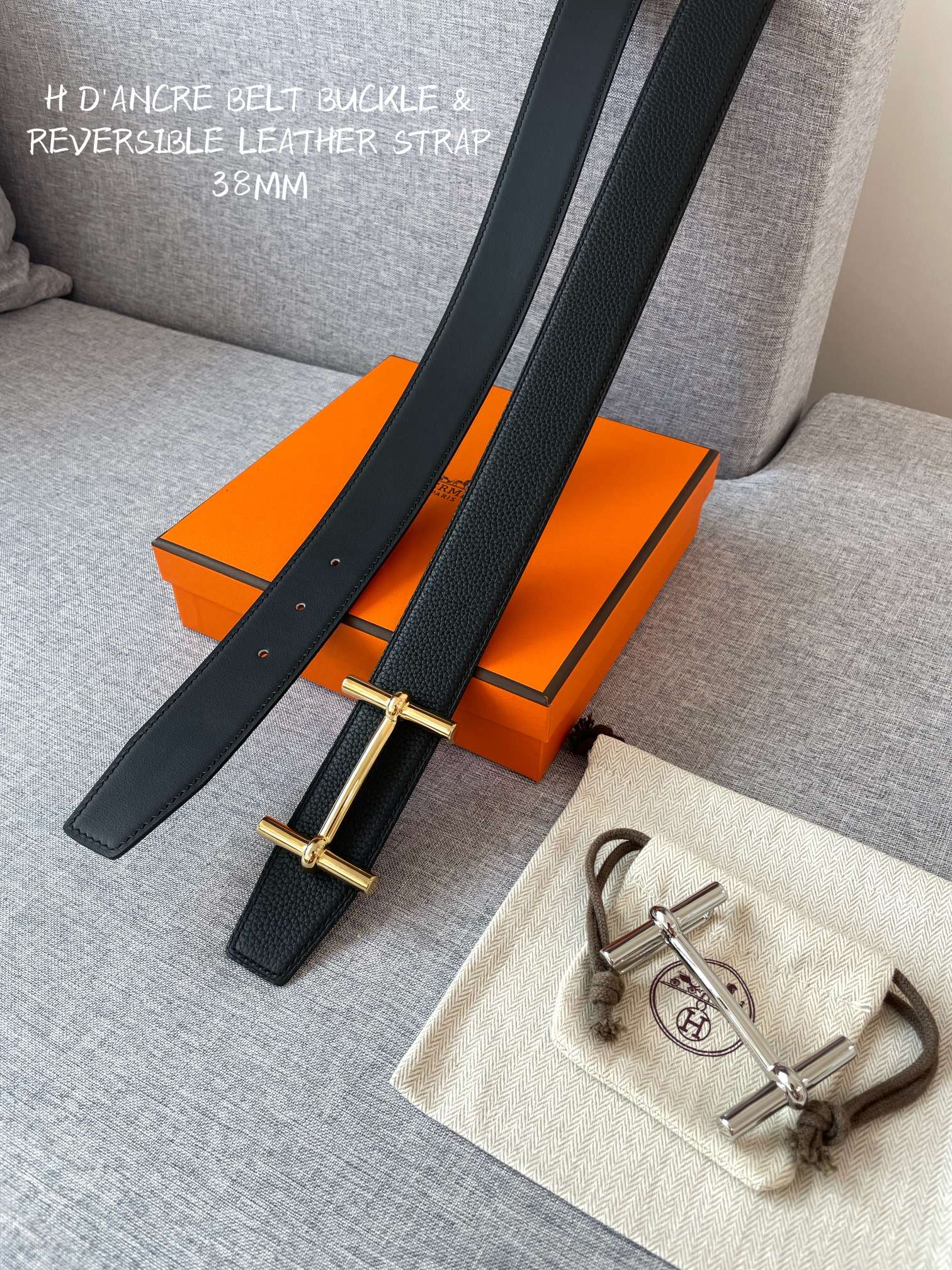 Hermès Basic Belt 38mm-s-m-l