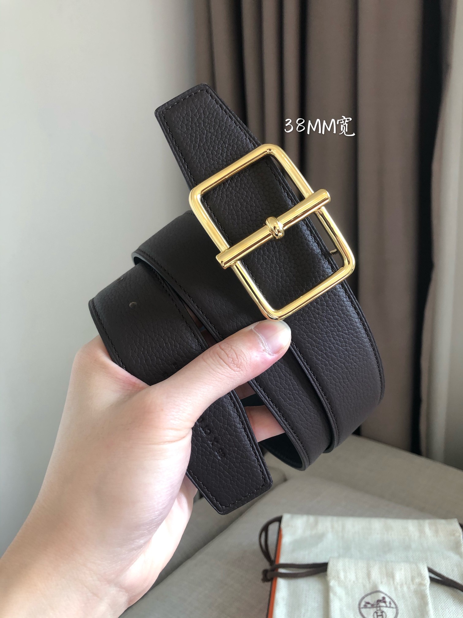Hermès Basic Belt 38mm-s-m-l