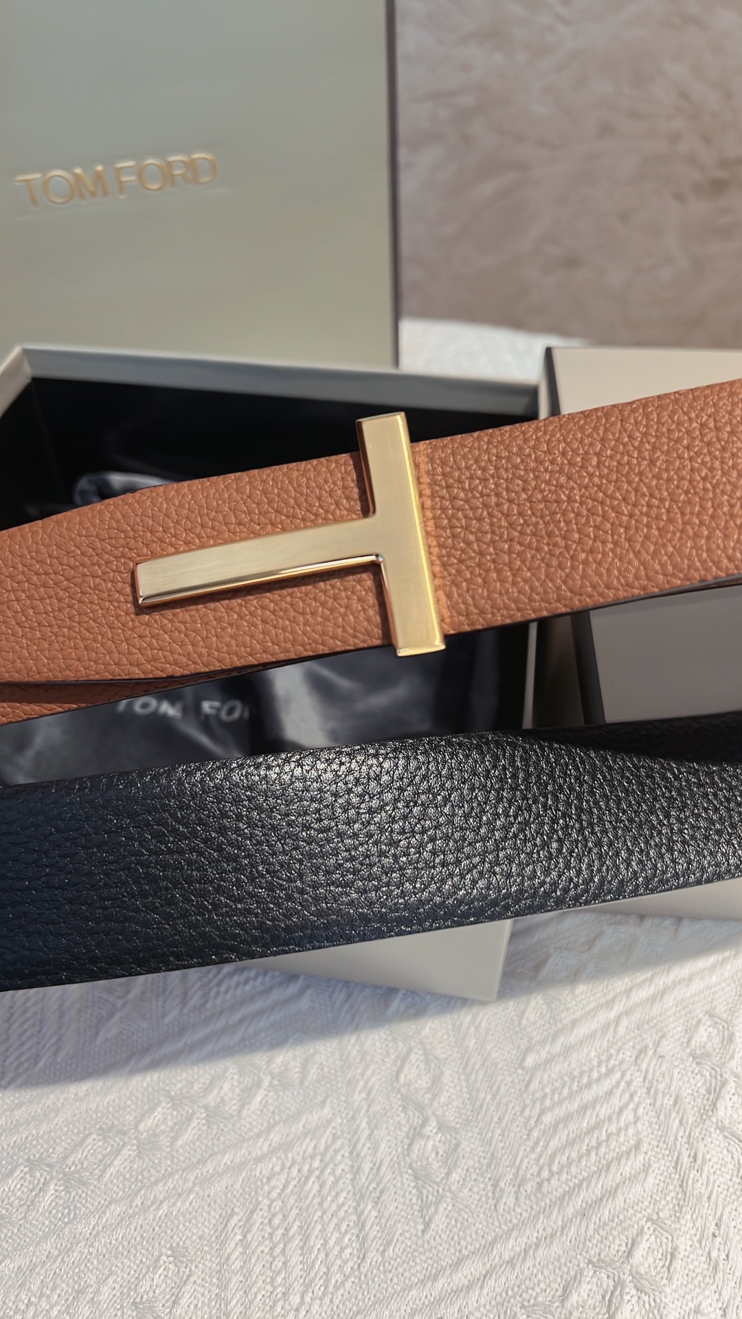Tom Ford Male Basic Belt M