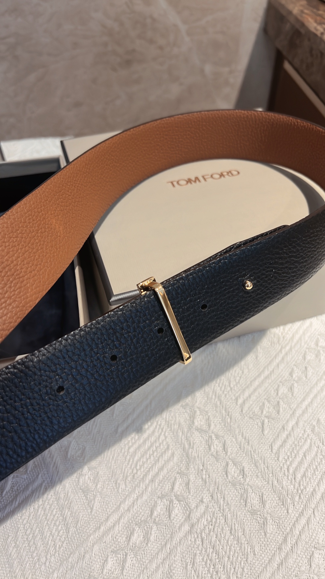 Tom Ford Male Basic Belt M