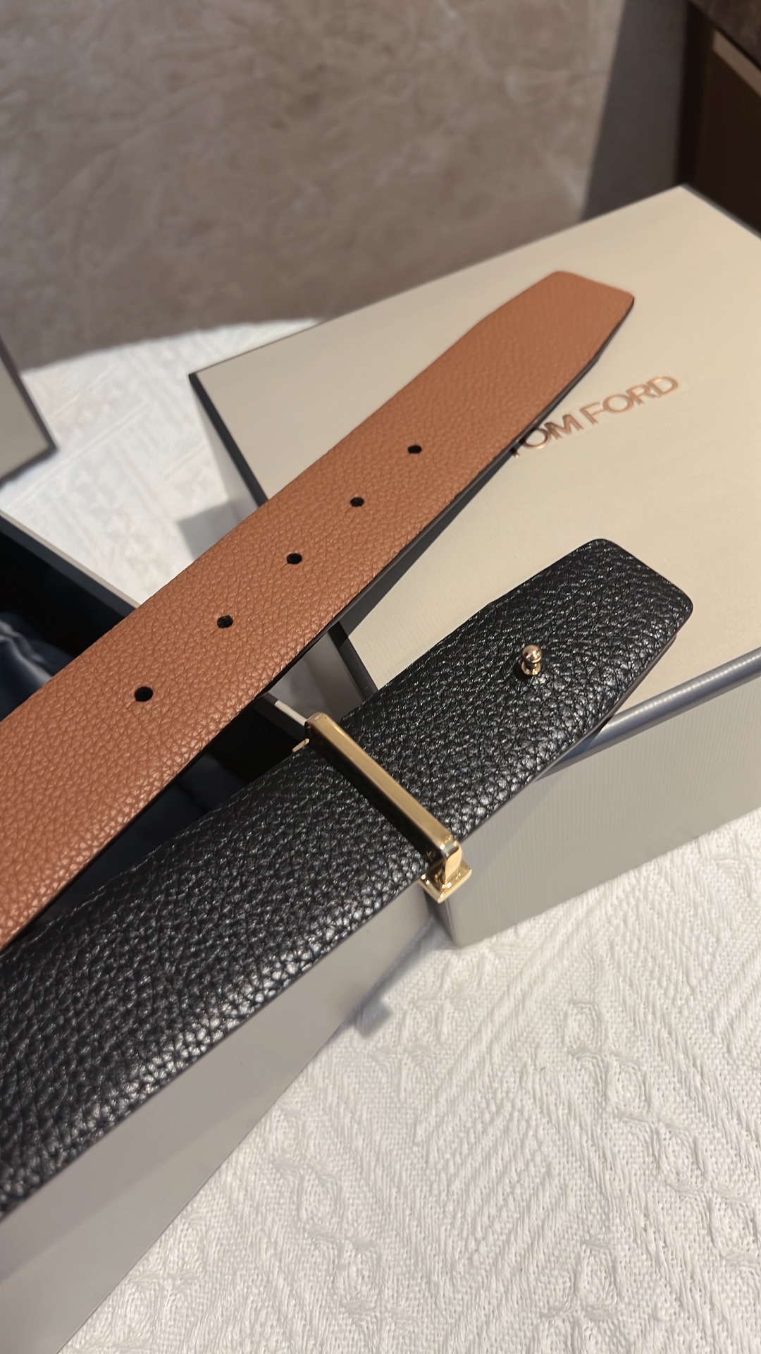 Tom Ford Male Basic Belt M