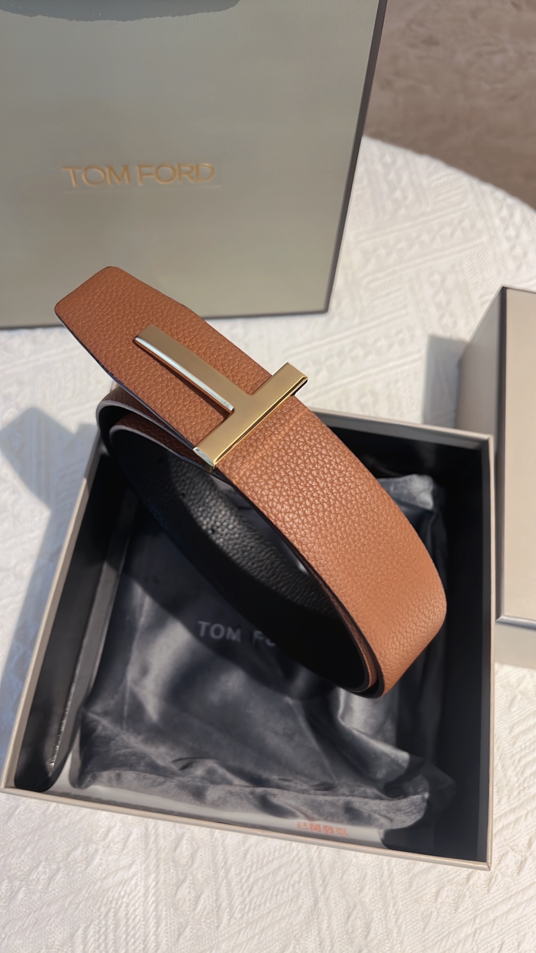 Tom Ford Male Basic Belt M