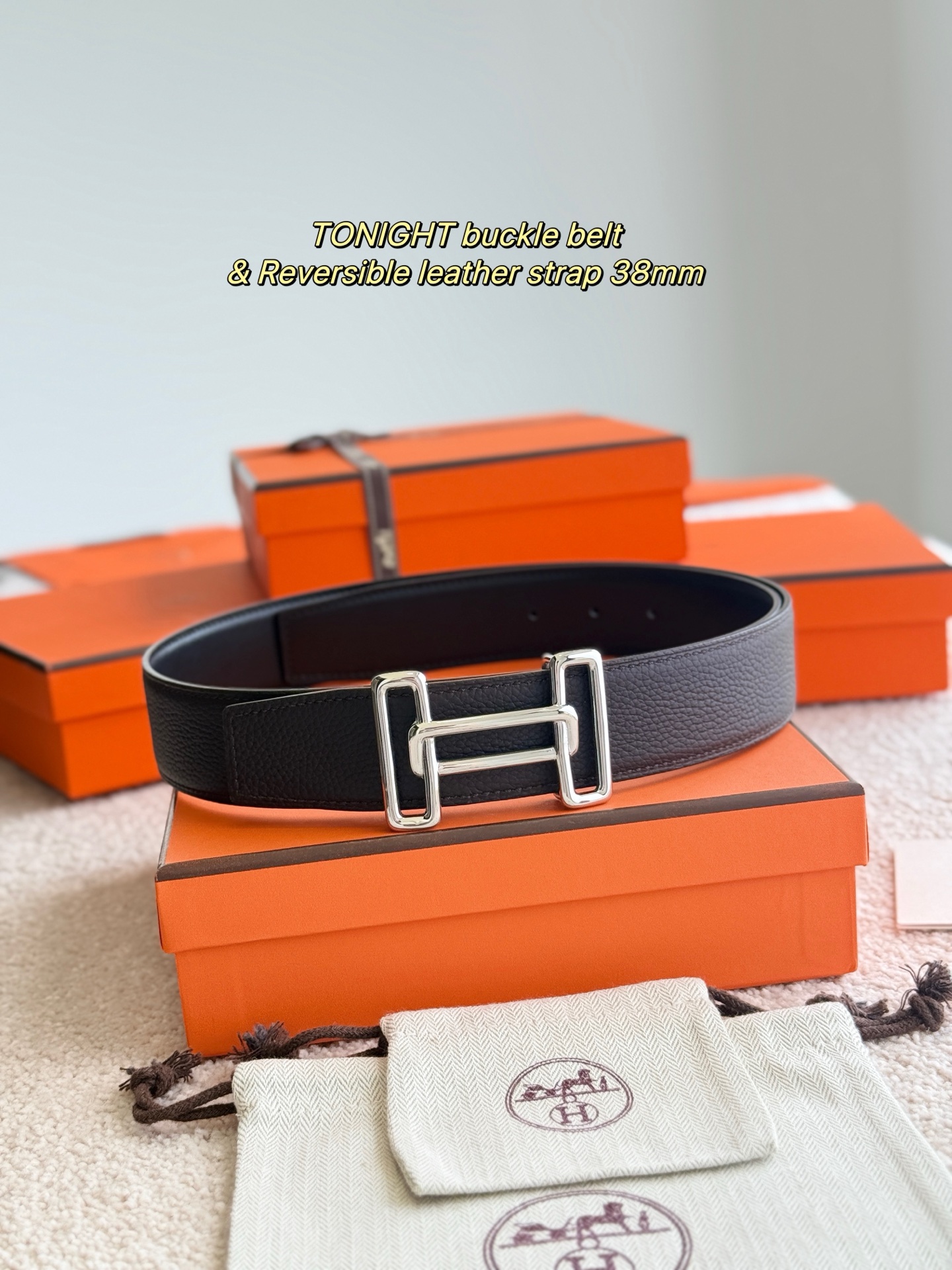 Male Basic Belt 38mm
