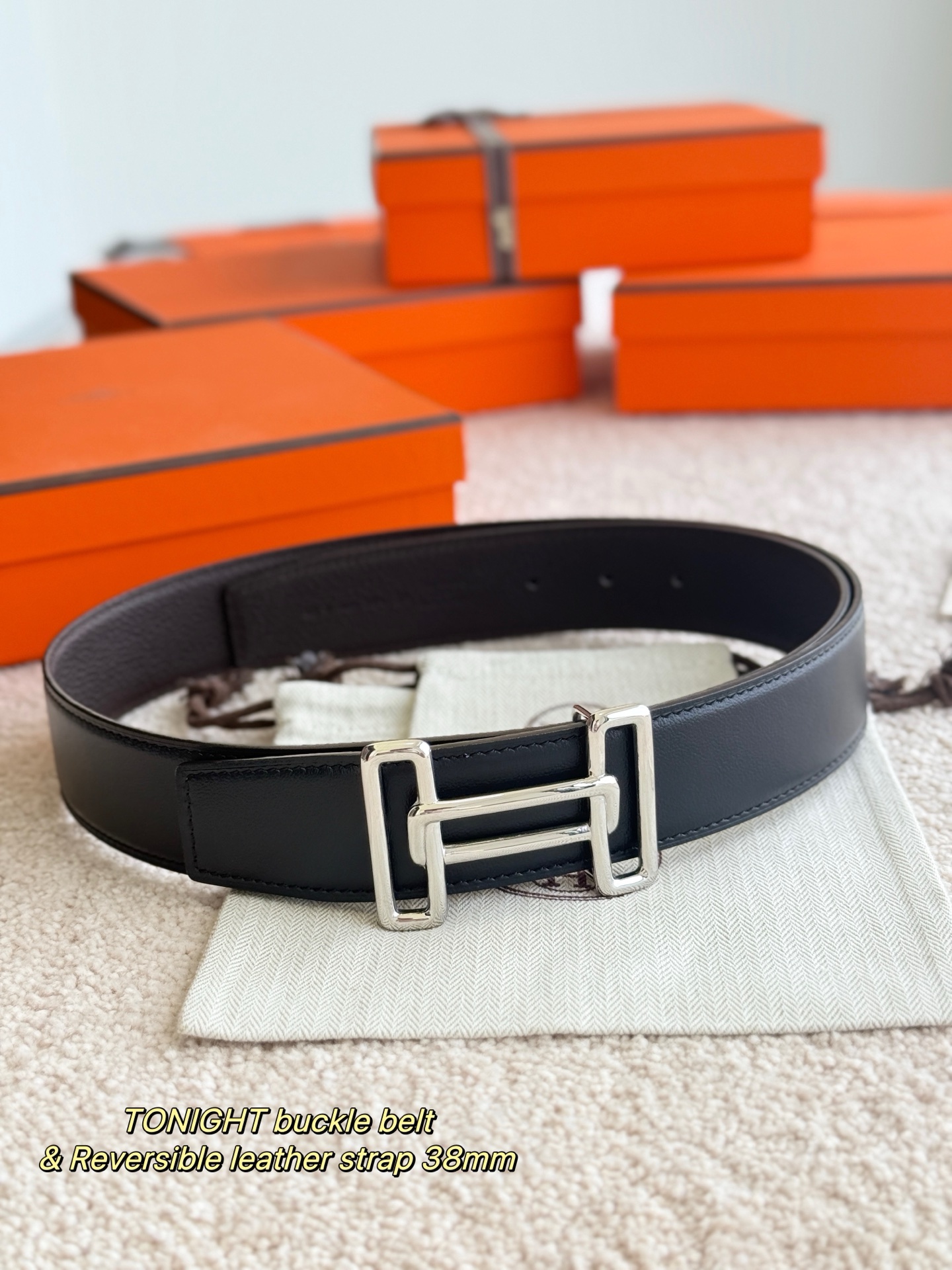 Male Basic Belt 38mm