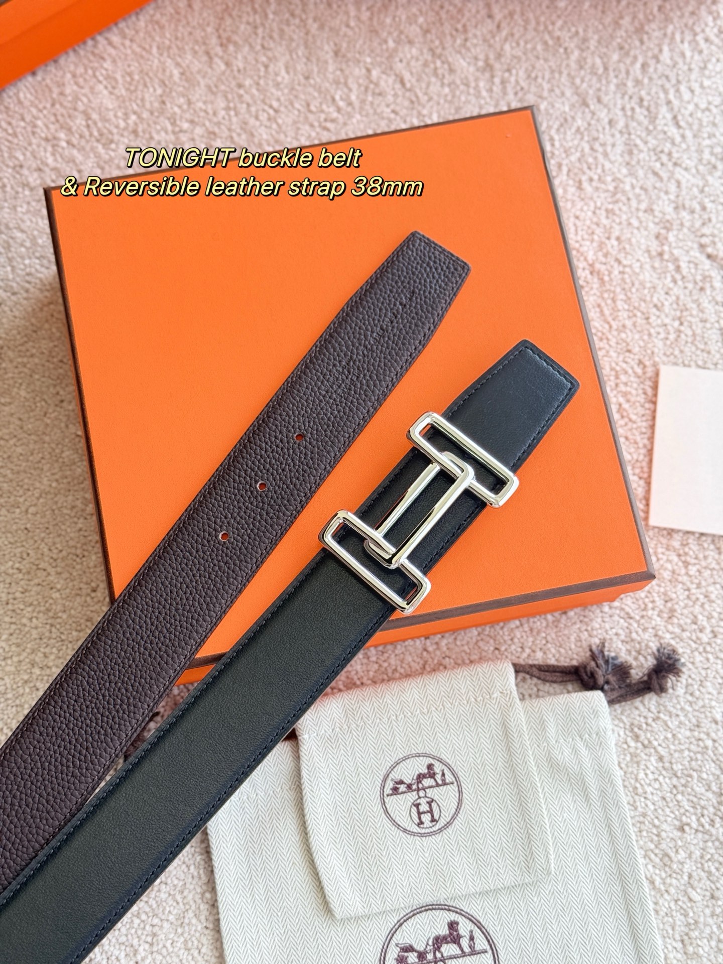 Male Basic Belt 38mm