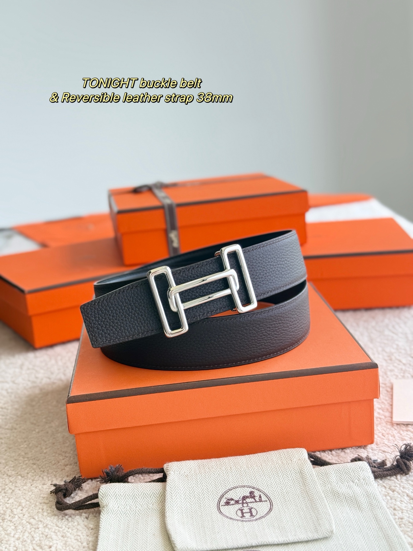 Male Basic Belt 38mm