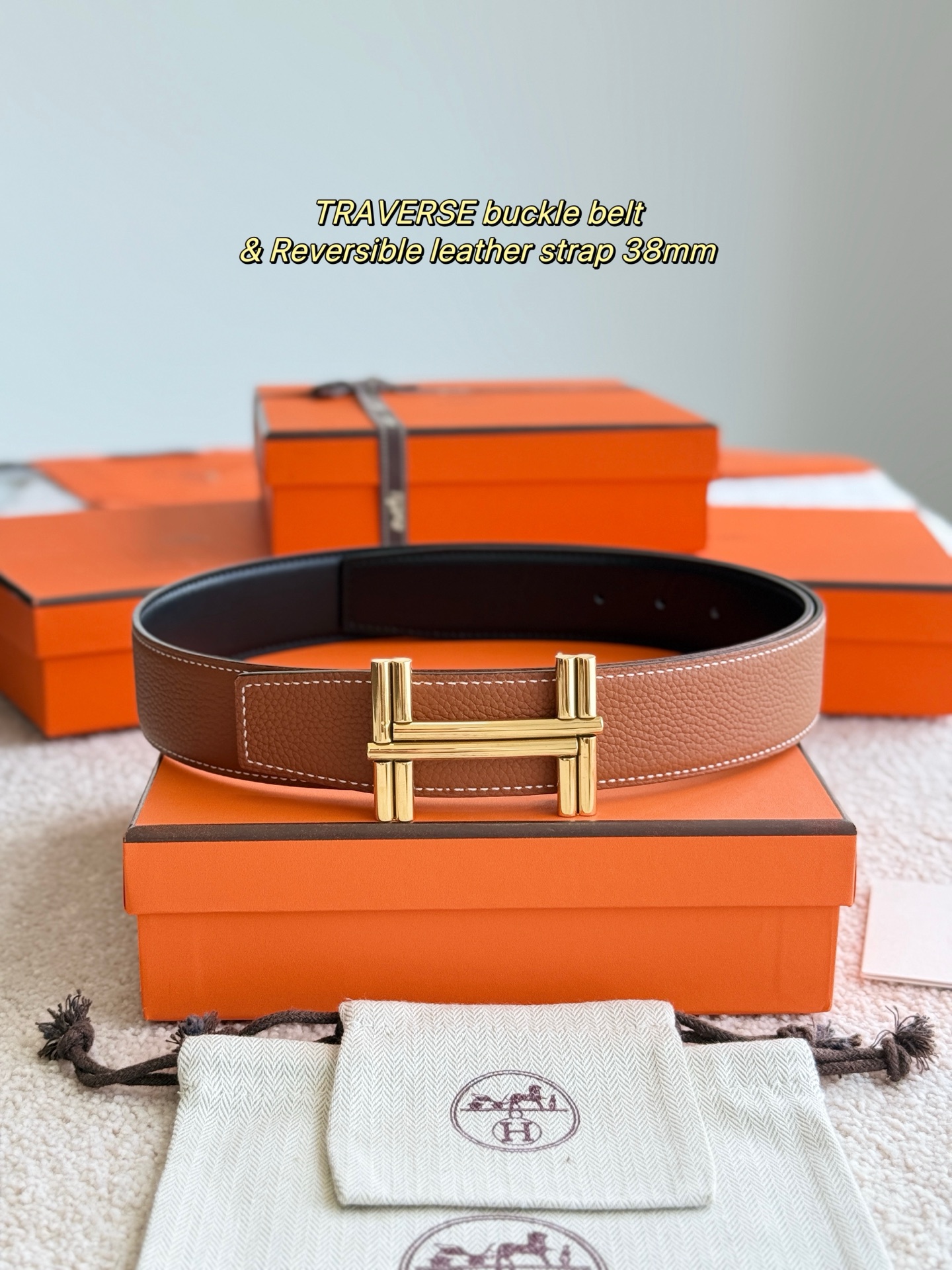 Male Basic Belt 38mm-s