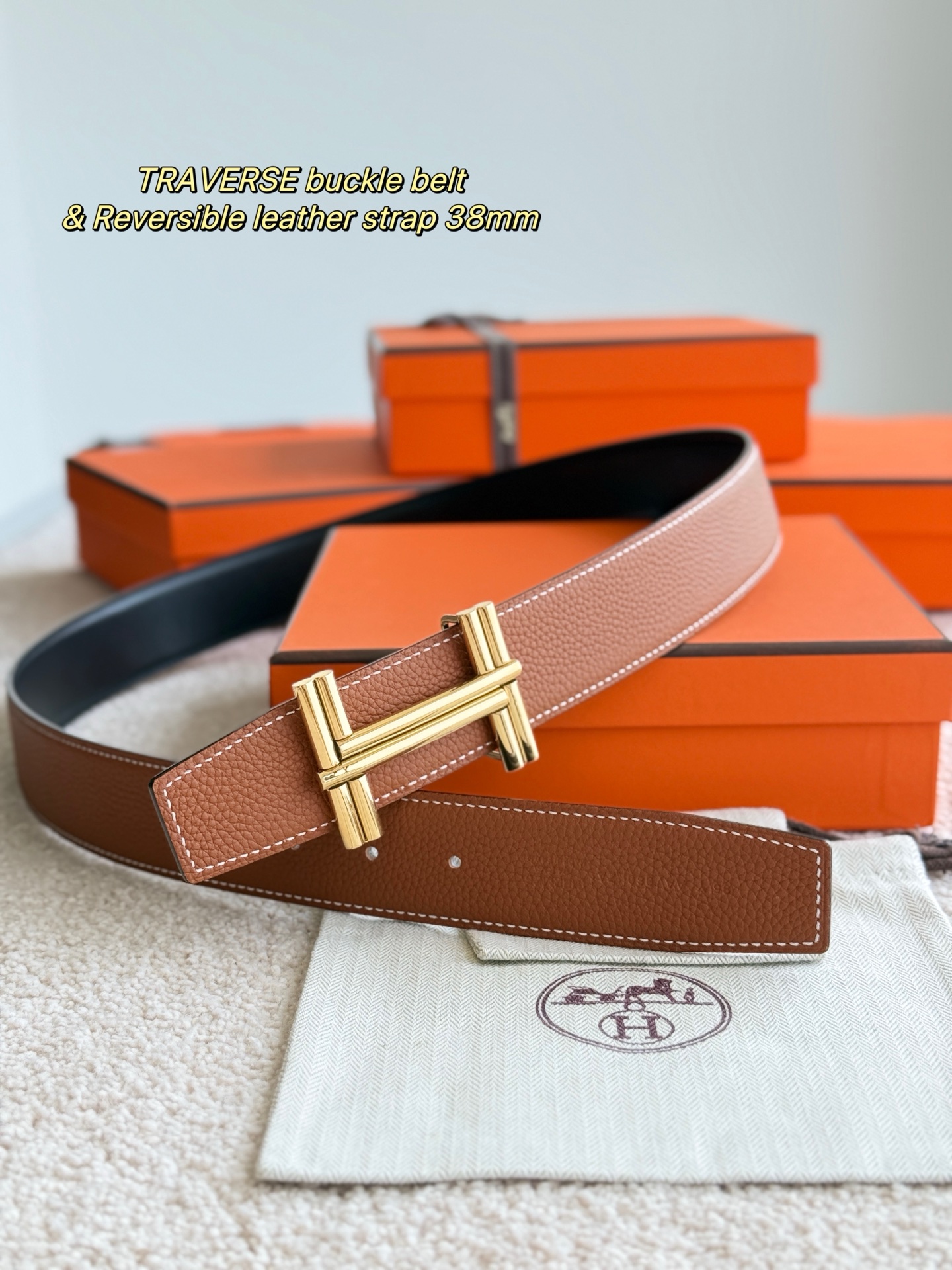 Male Basic Belt 38mm-s