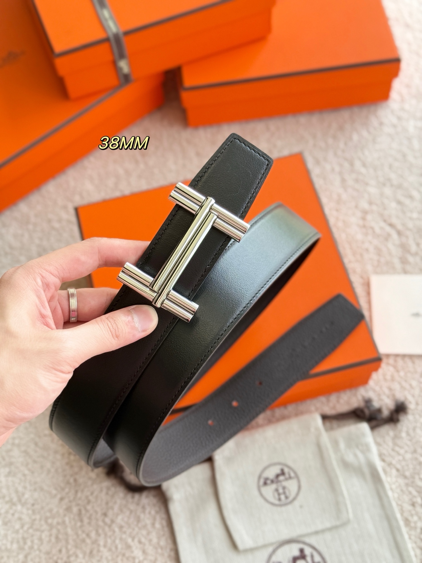 Male Basic Belt 38mm-s