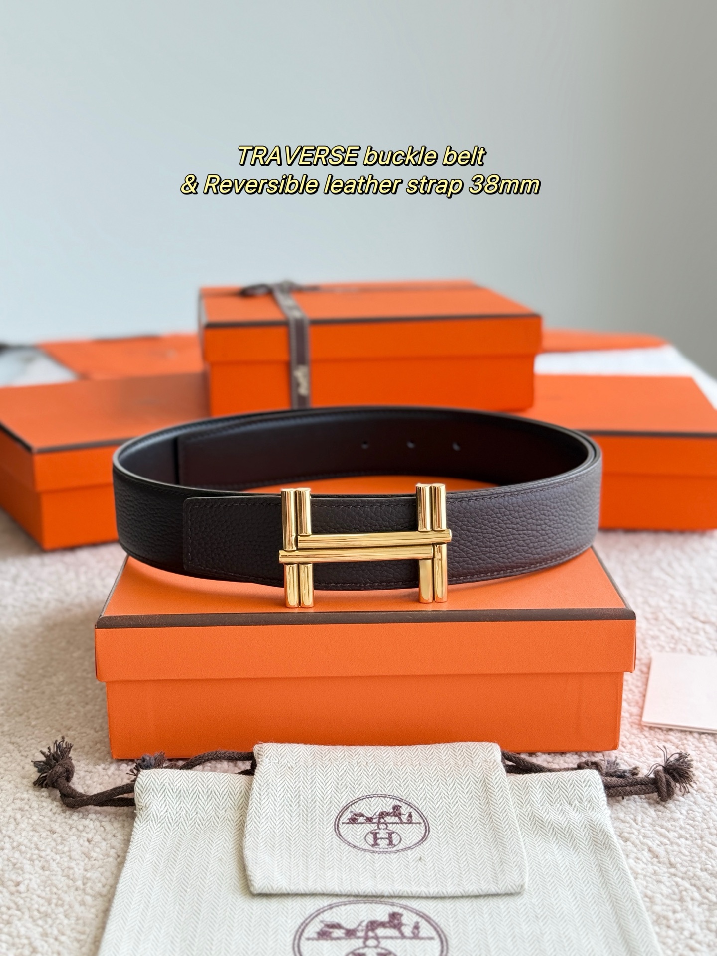 Male Basic Belt 38mm-s