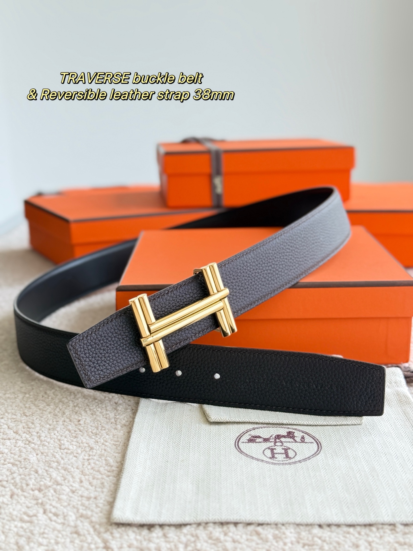 Male Basic Belt 38mm-s