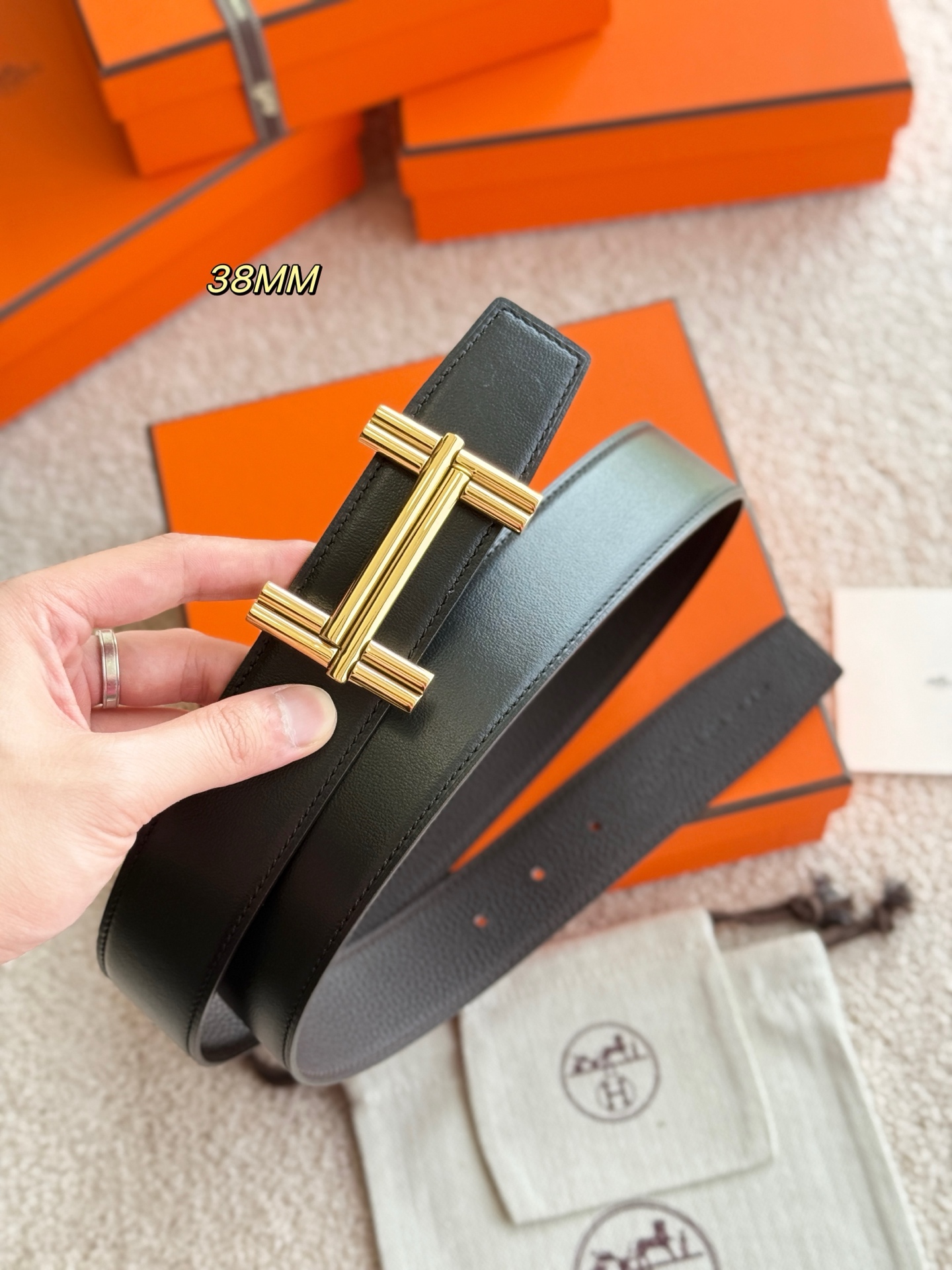 Male Basic Belt 38mm-s
