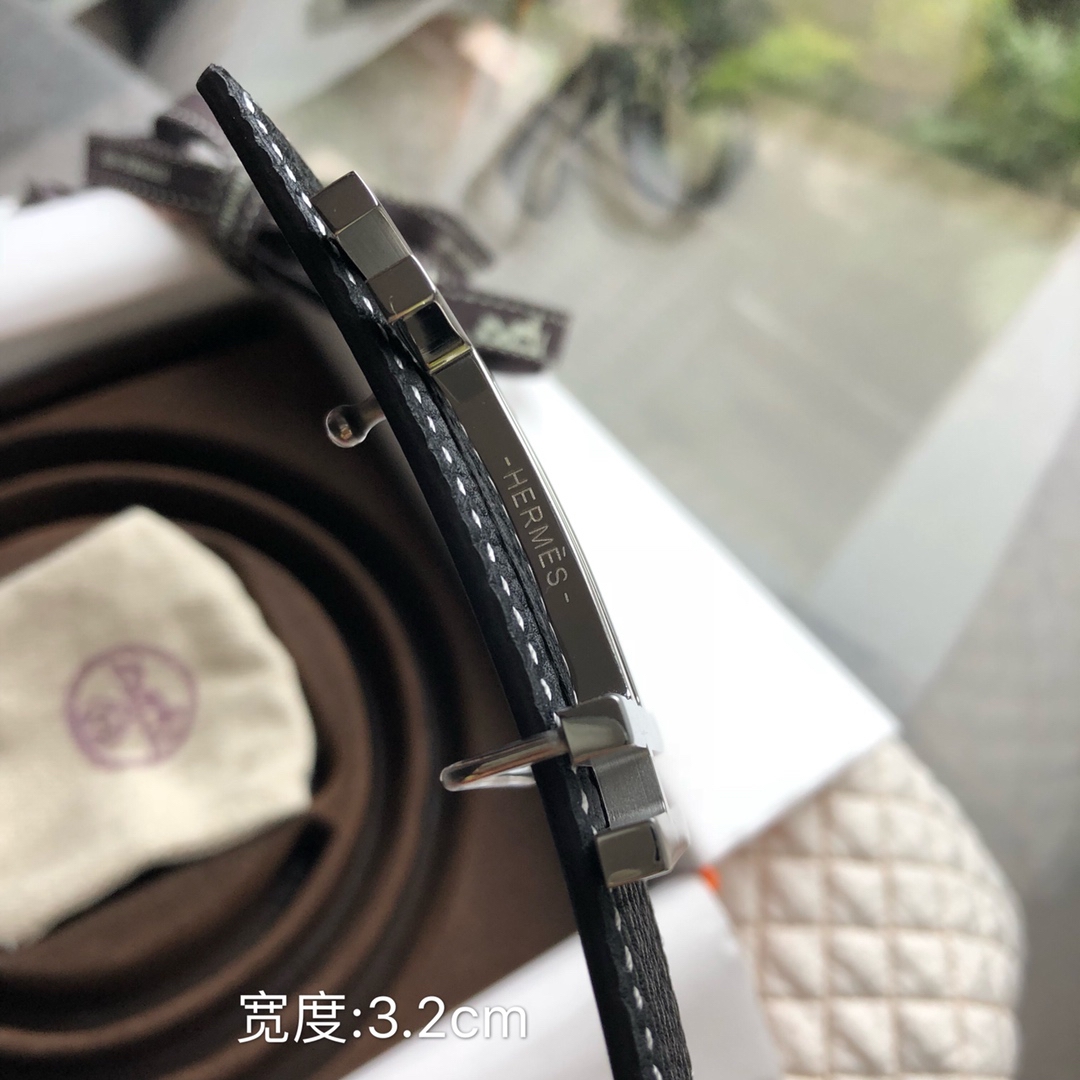 Hermès Male Basic Belt S-m