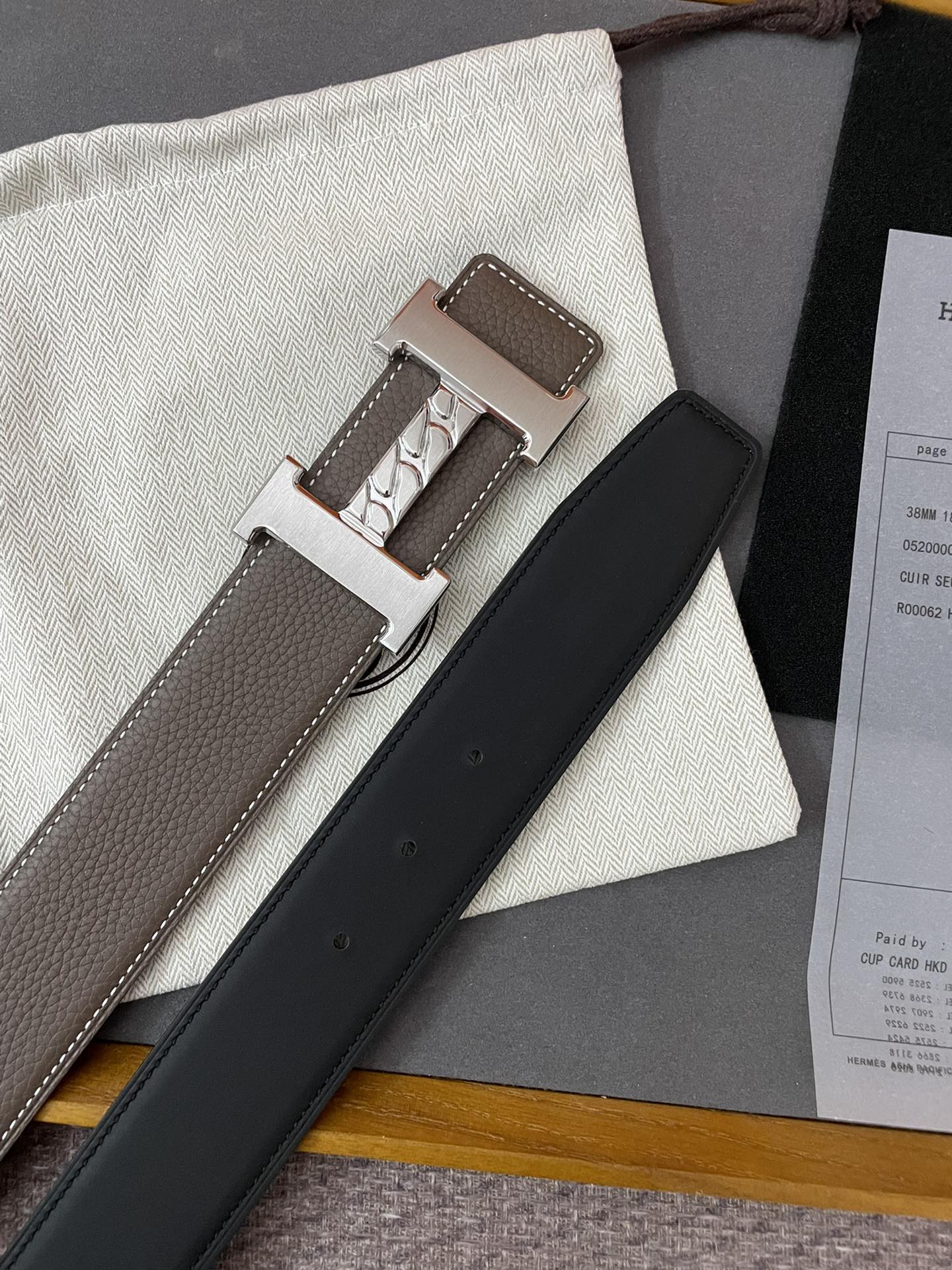 Hermès Male Basic Belt Cow Leather M