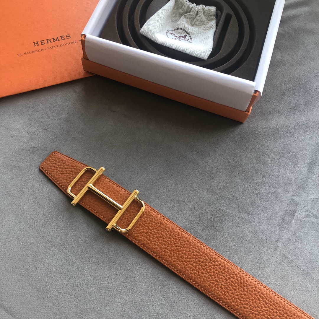 Hermès Male Basic Belt Cow Leather 38mm-s-m-l