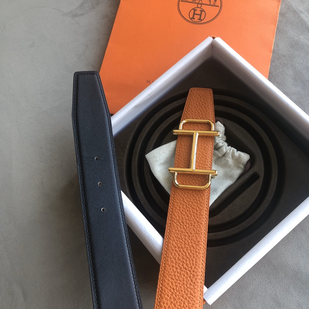 Hermès Male Basic Belt Cow Leather 38mm-s-m-l