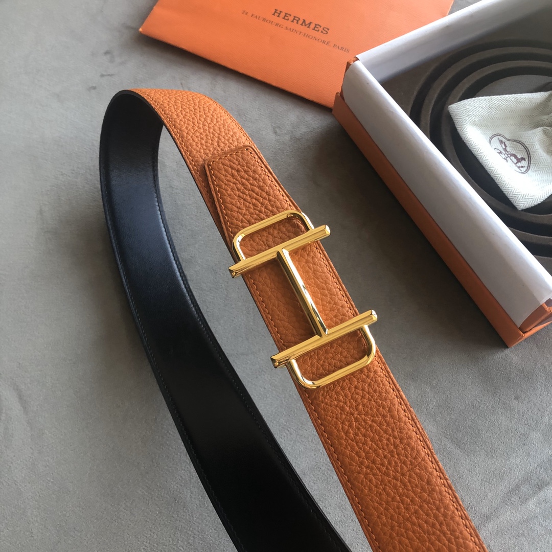 Hermès Male Basic Belt Cow Leather 38mm-s-m-l