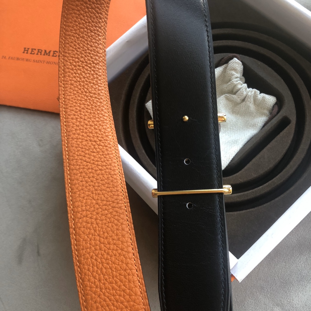Hermès Male Basic Belt Cow Leather 38mm-s-m-l