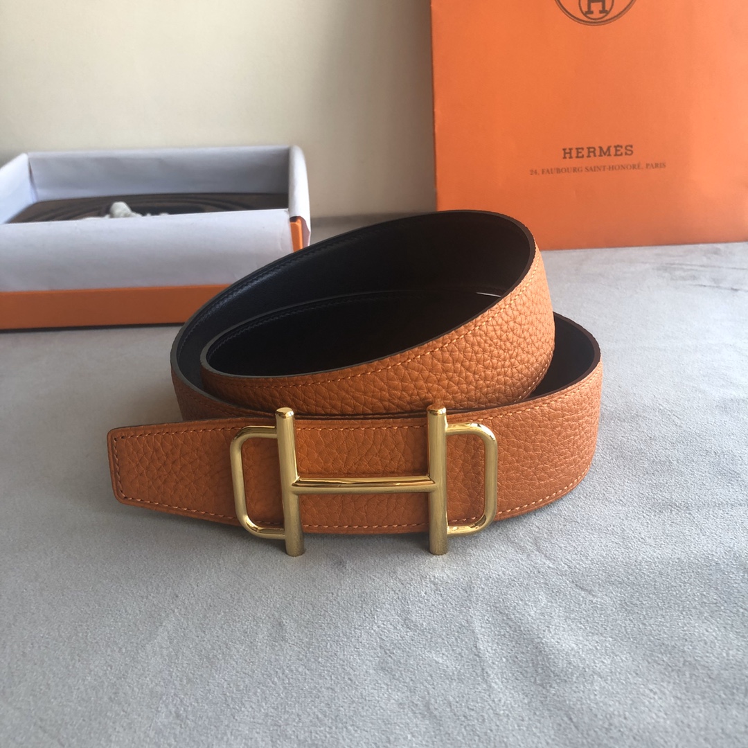 Hermès Male Basic Belt Cow Leather 38mm-s-m-l