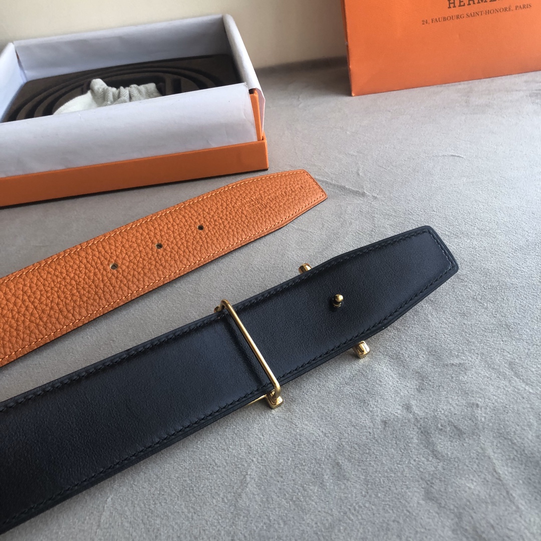 Hermès Male Basic Belt Cow Leather 38mm-s-m-l