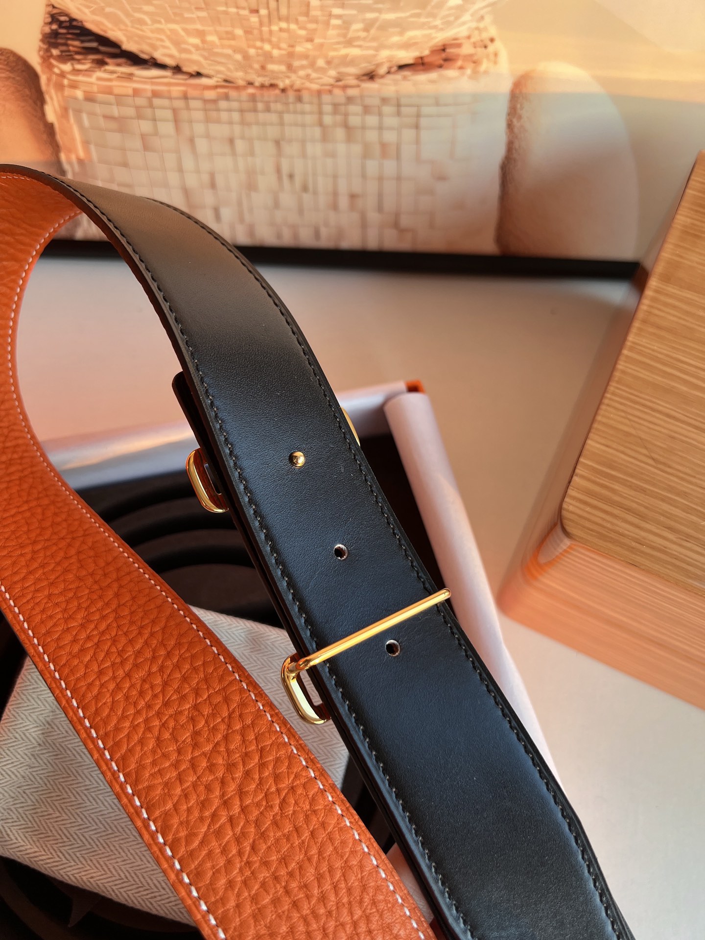 Hermès Male Basic Belt 38mm