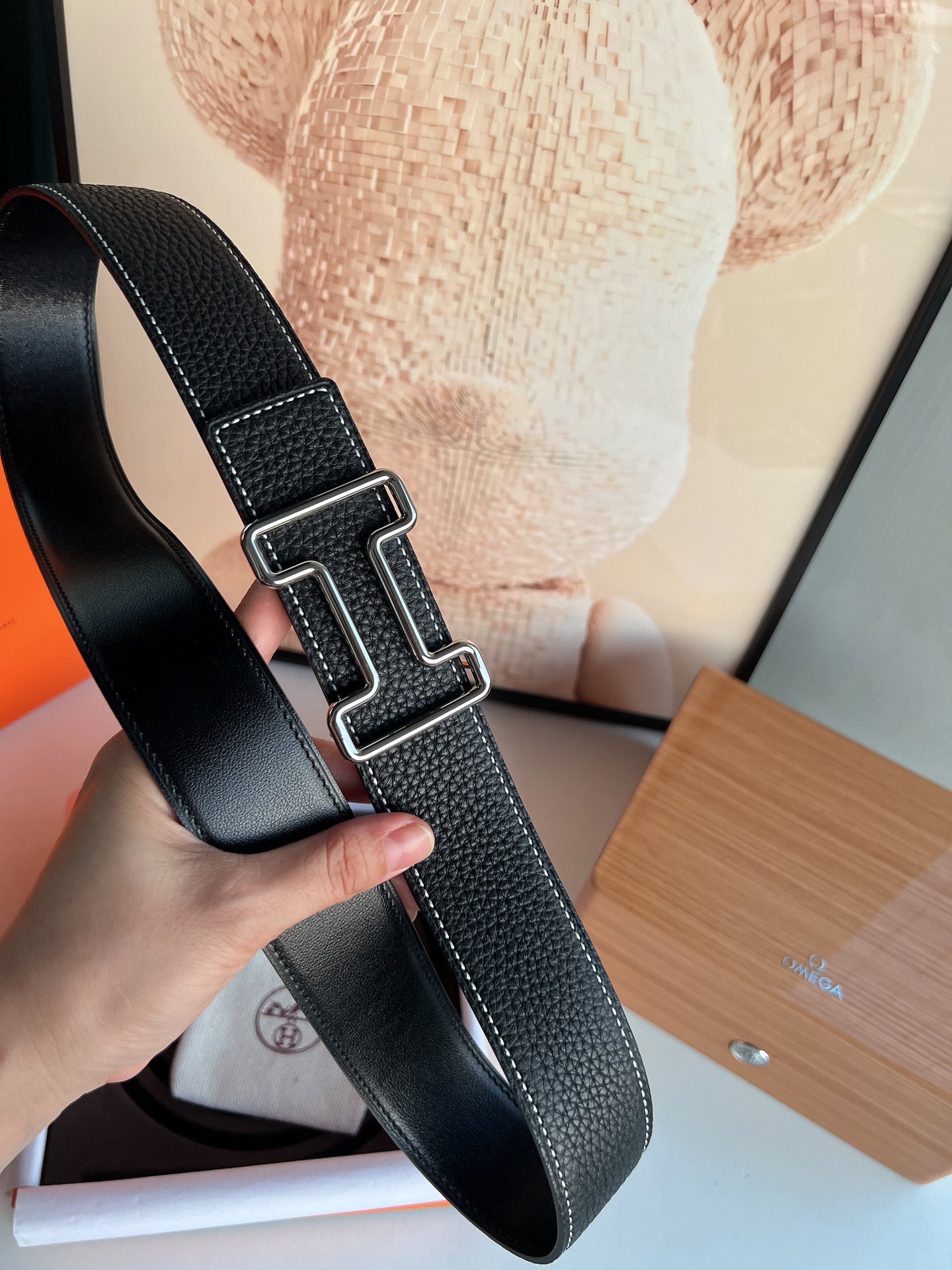 Hermès Male Basic Belt 38mm