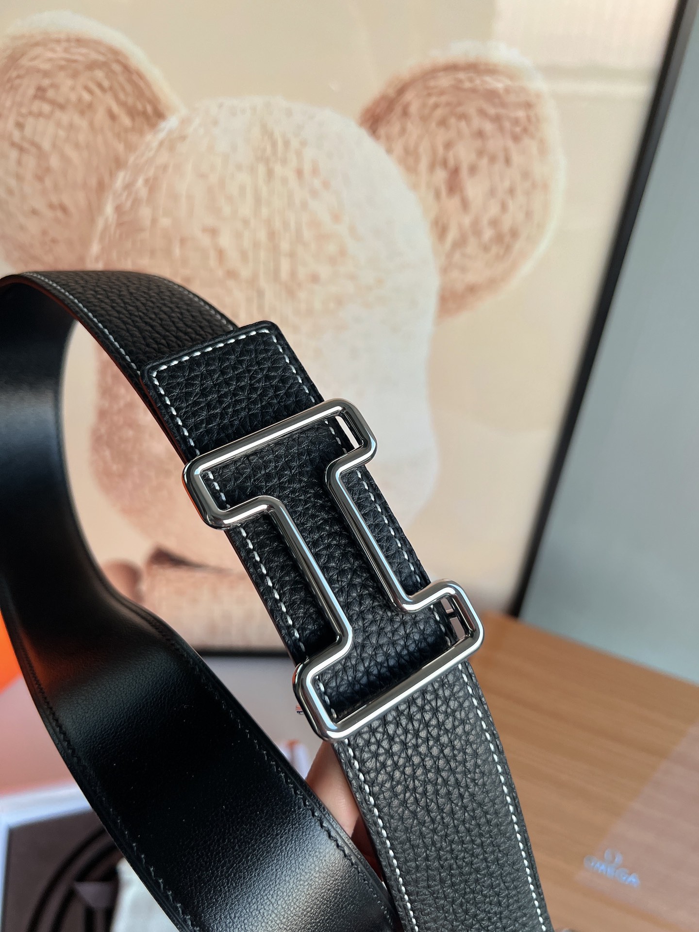 Hermès Male Basic Belt 38mm
