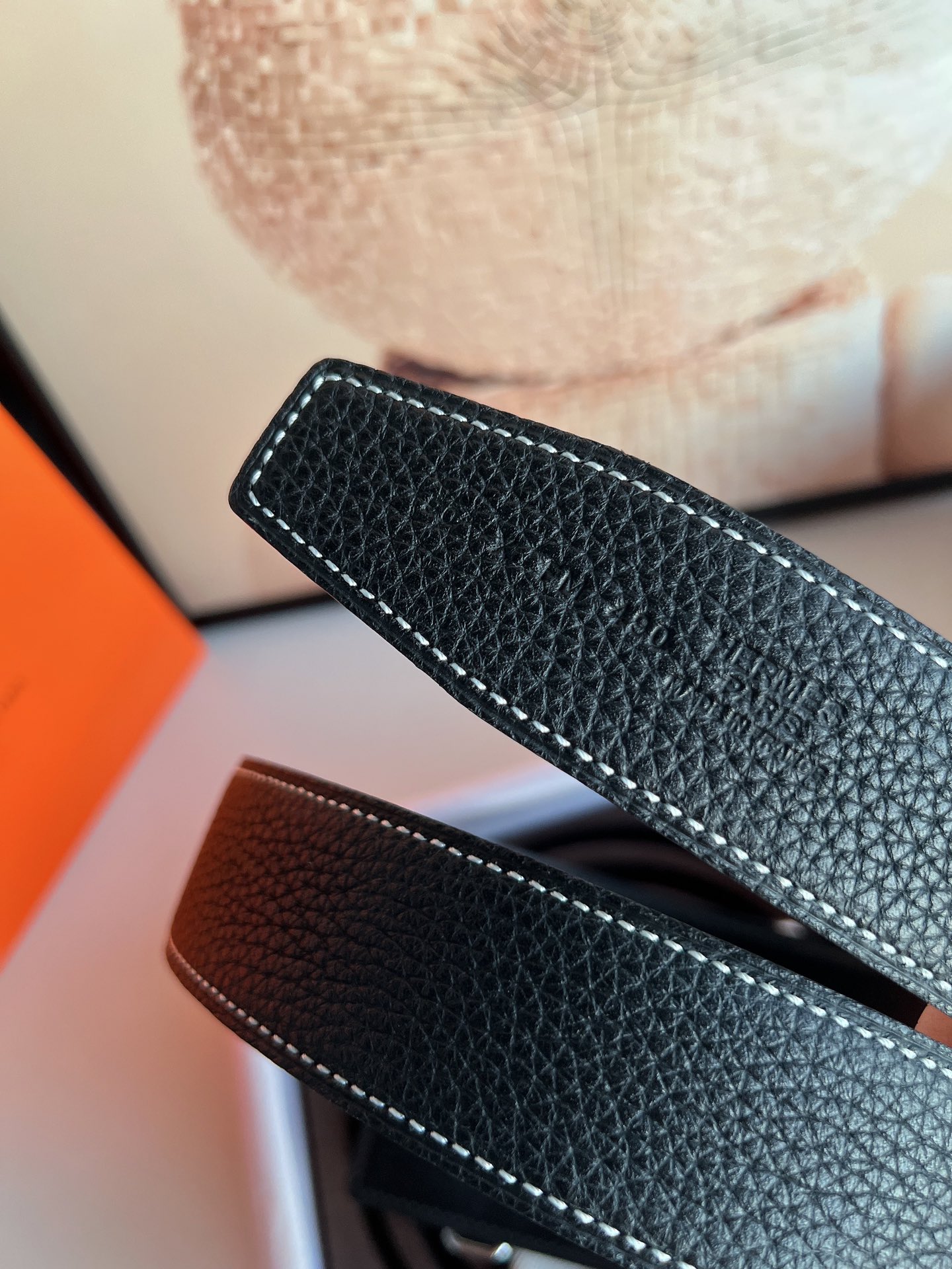 Hermès Male Basic Belt 38mm
