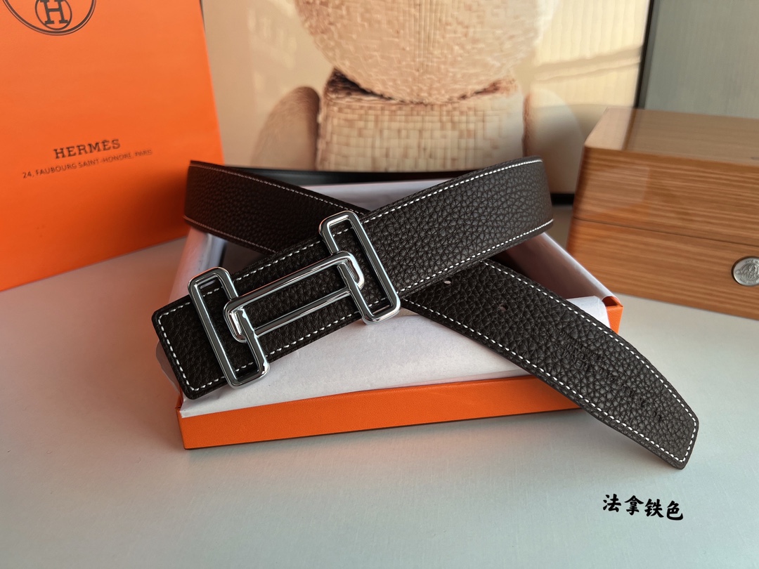 Hermès Male Basic Belt 38mm