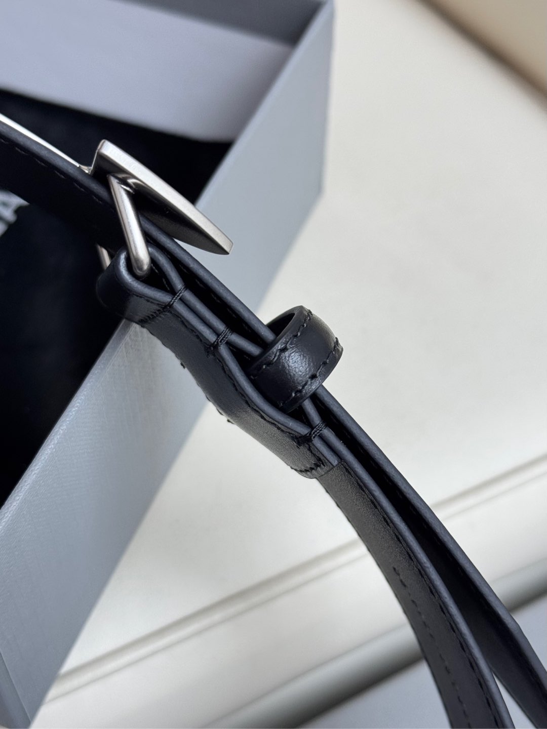 Balenciaga Basic Belt Cow Leather M-l