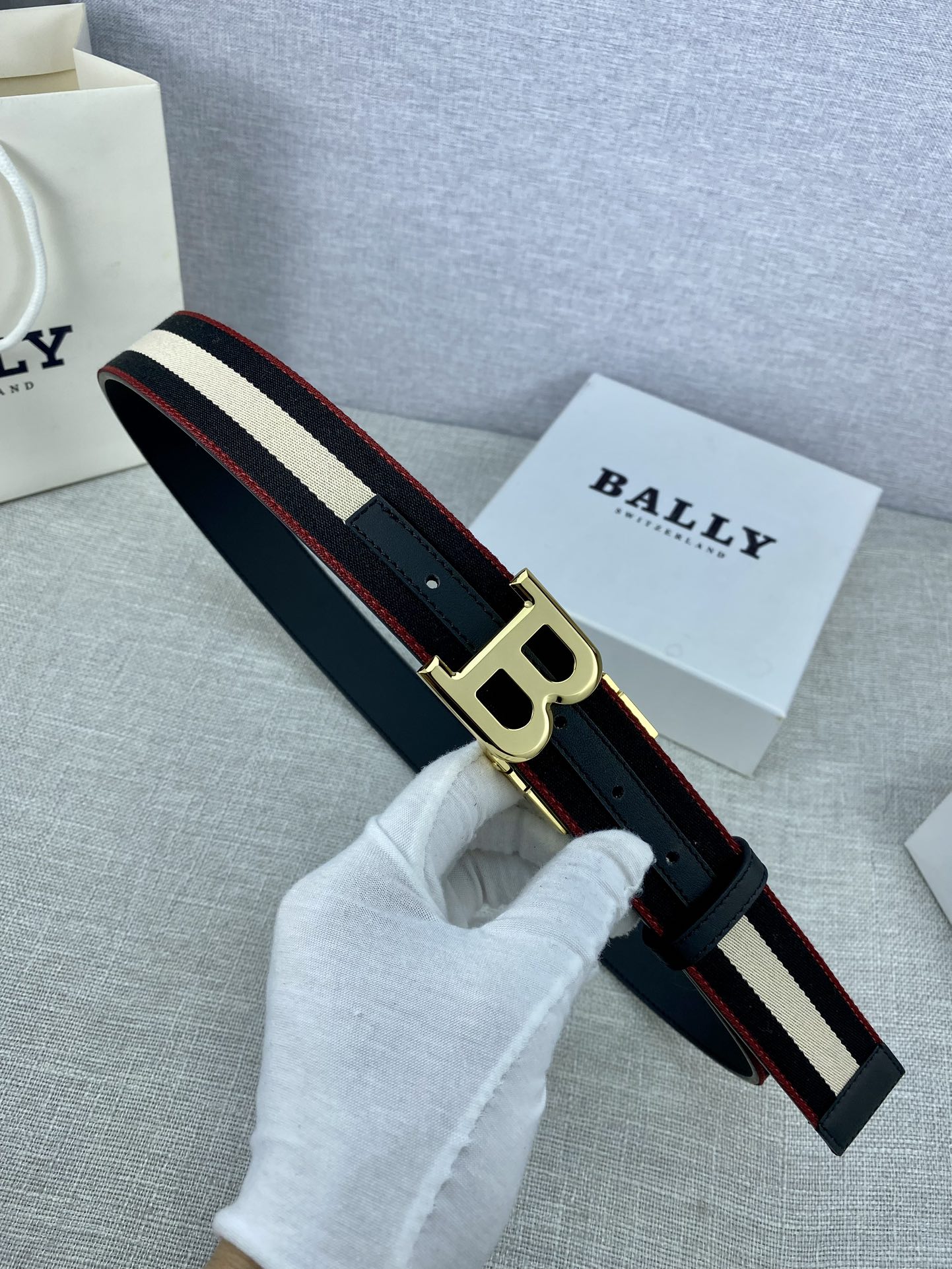 Bally Male Basic Belt S-l
