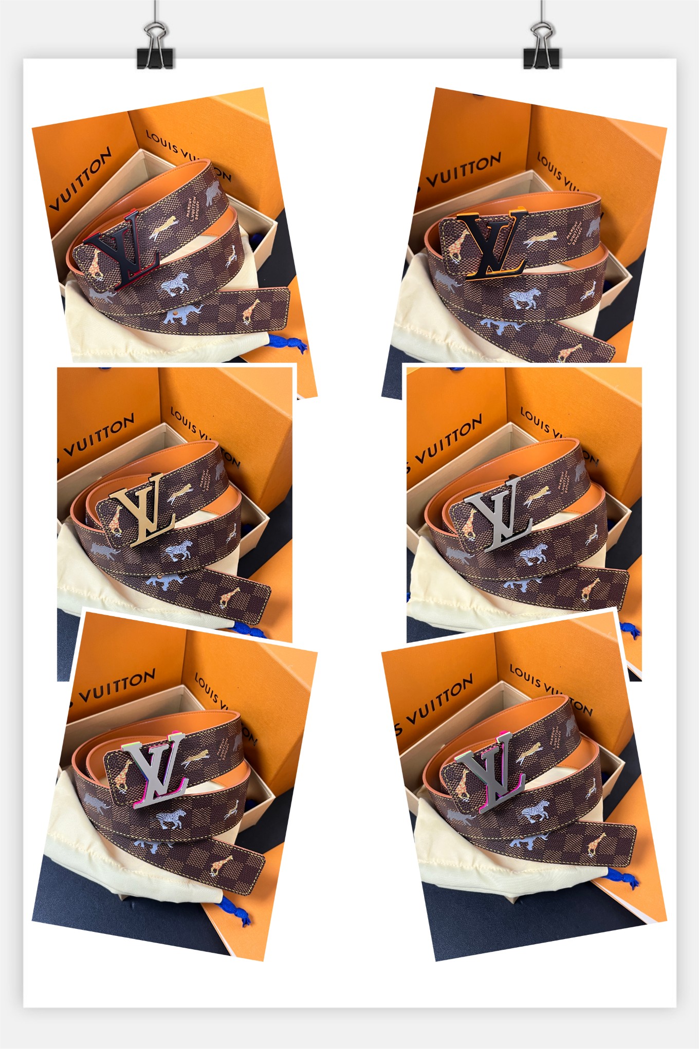 Louis Vuitton Canvas Belt Canvas S-m-l