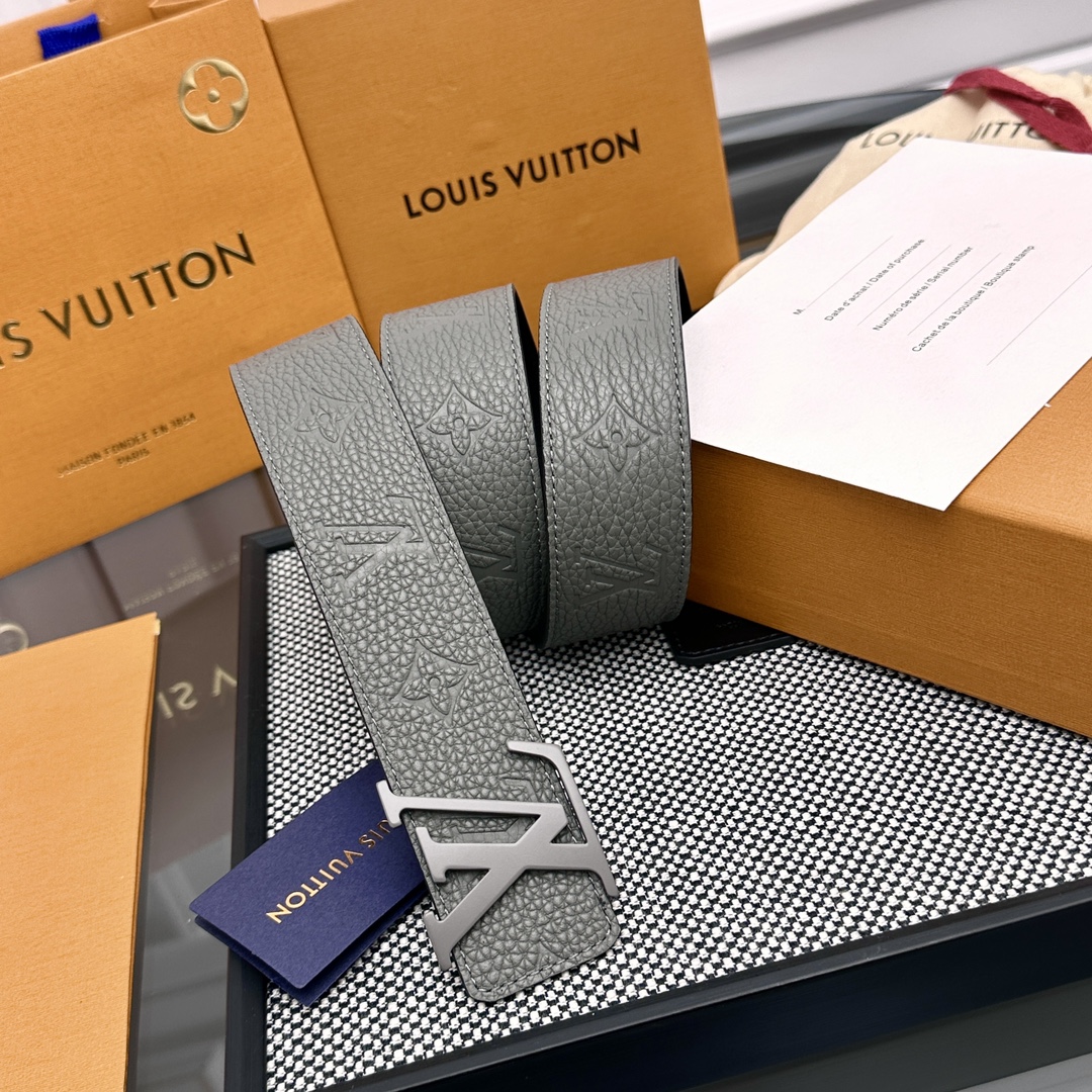 Louis Vuitton Basic Belt Cow Leather M-l