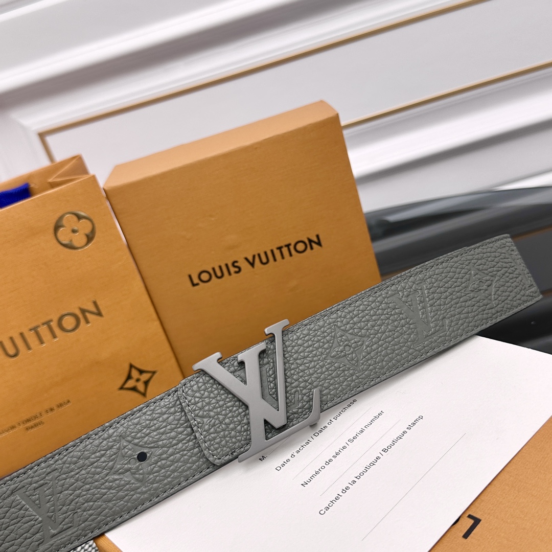 Louis Vuitton Basic Belt Cow Leather M-l