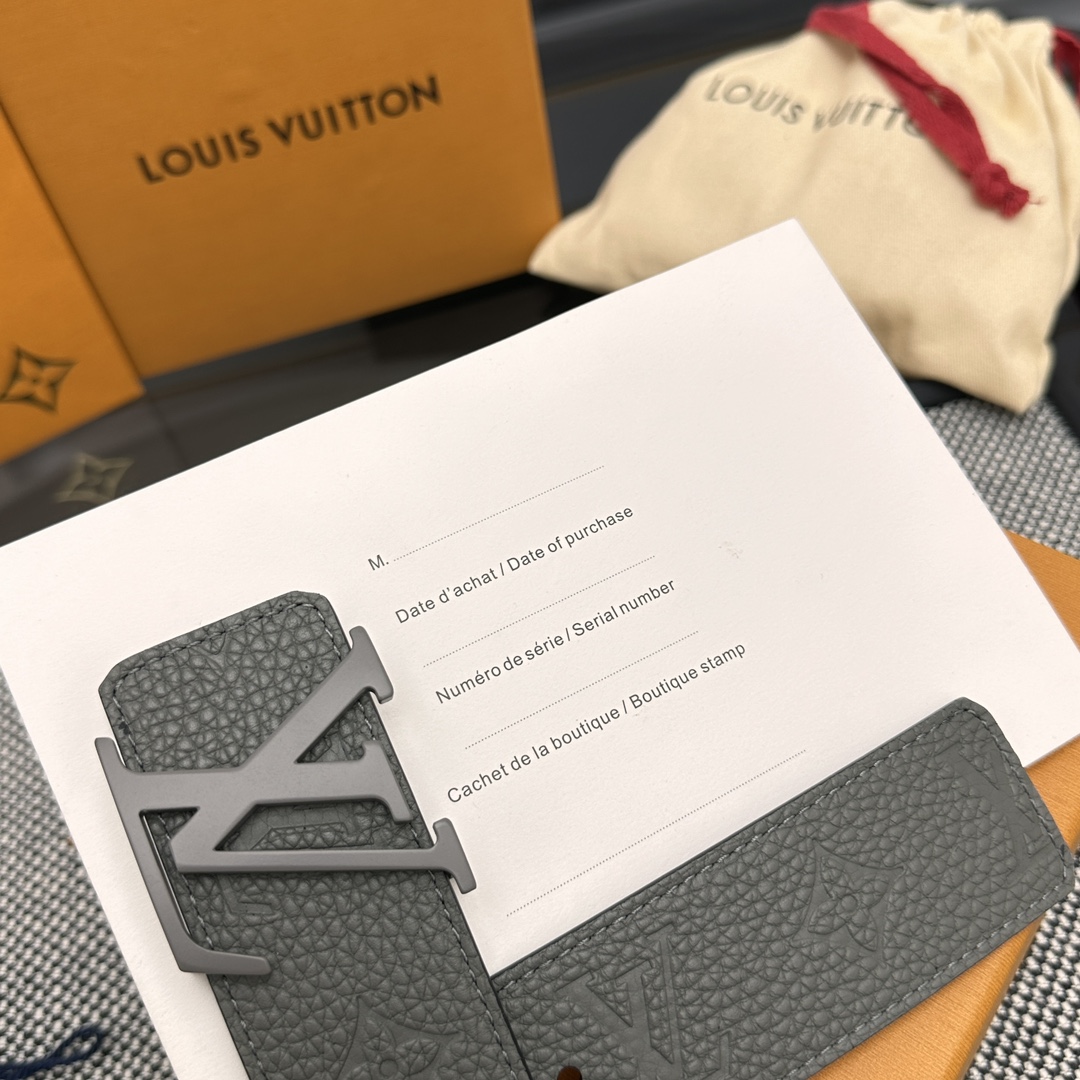 Louis Vuitton Basic Belt Cow Leather M-l