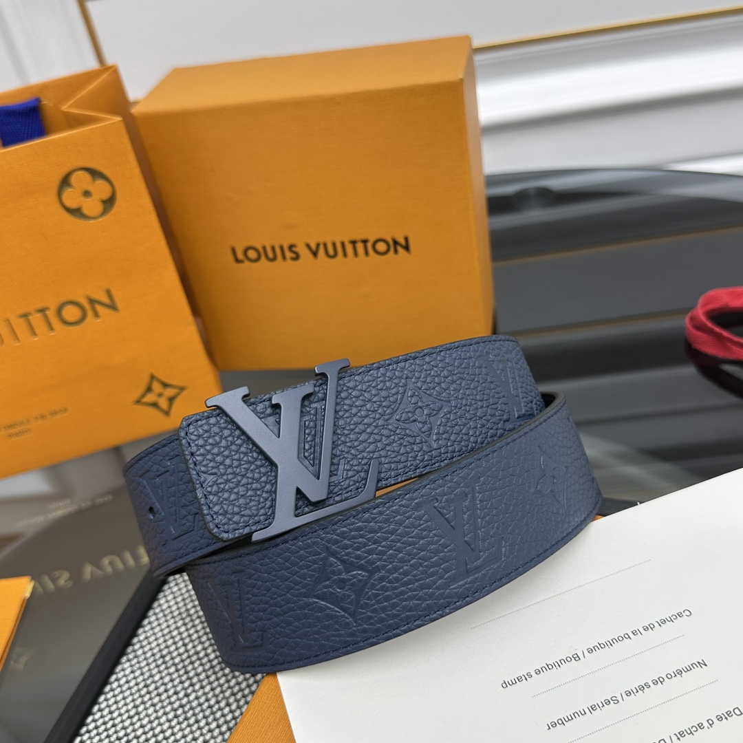 Louis Vuitton Basic Belt Cow Leather M-l