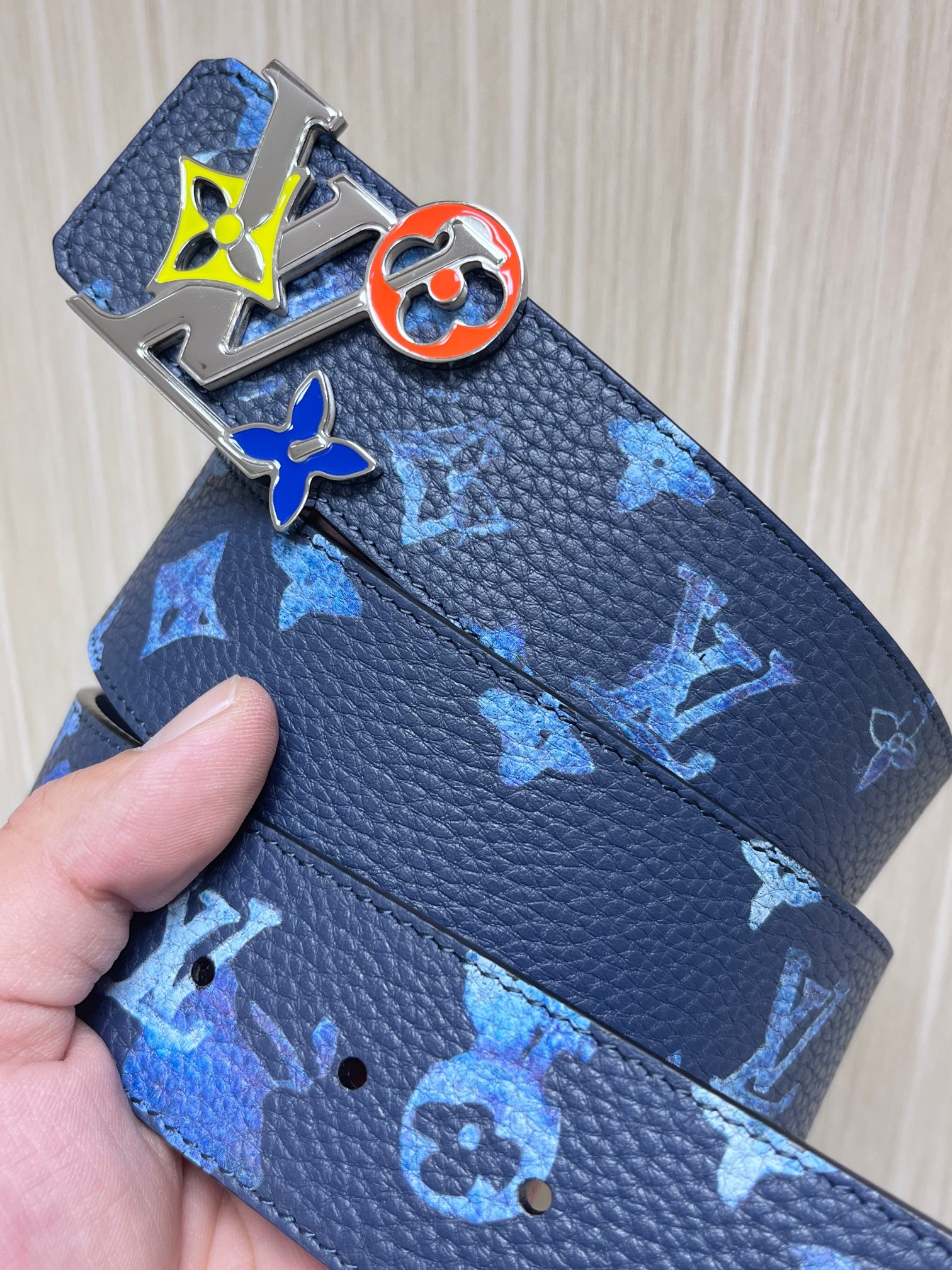 Louis Vuitton Basic Belt Cow Leather M