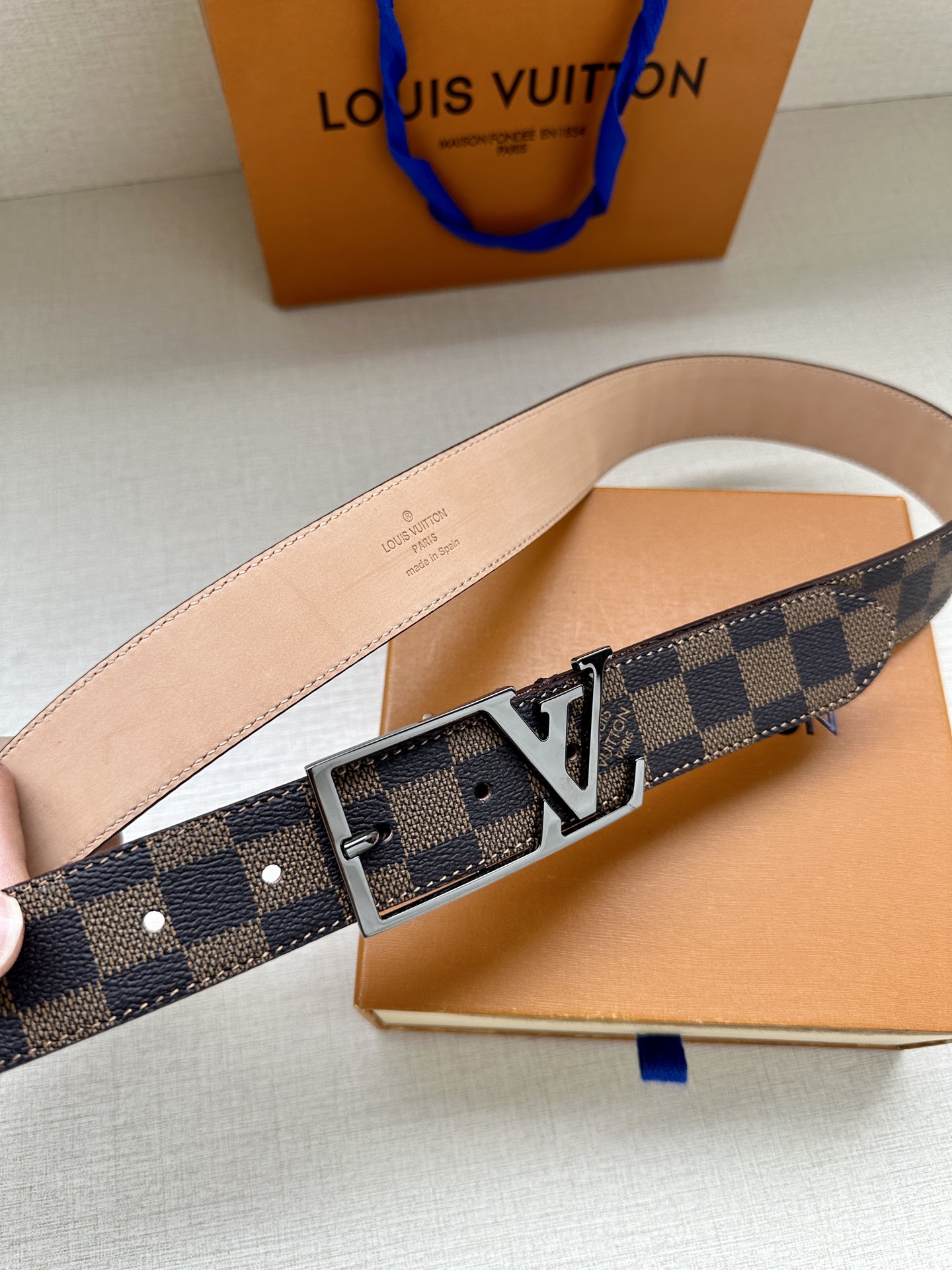 Louis Vuitton Basic Belt Canvas M-l