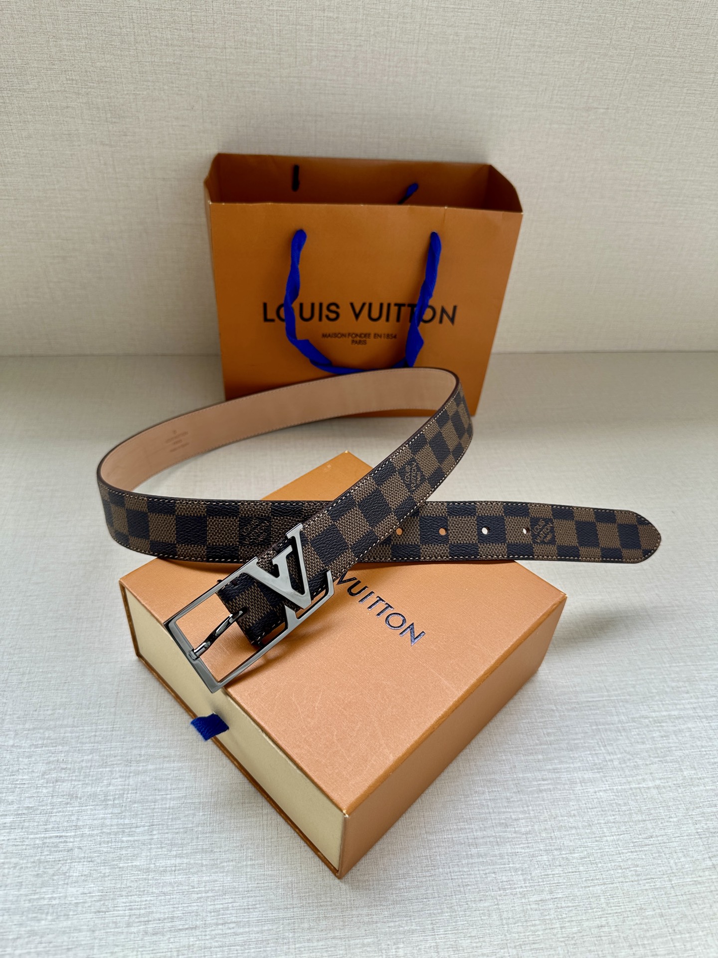 Louis Vuitton Basic Belt Canvas M-l