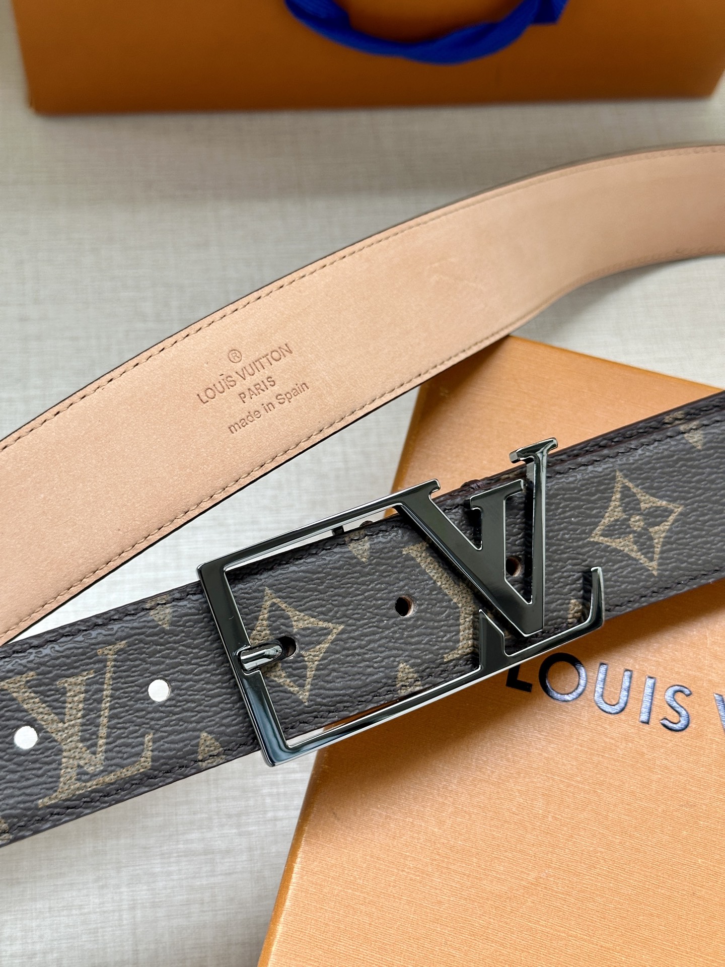 Louis Vuitton Basic Belt Canvas M-l