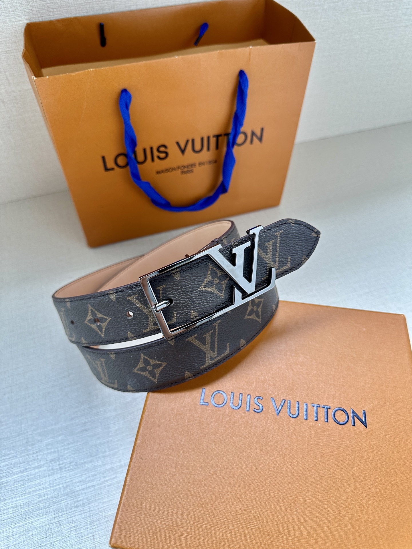 Louis Vuitton Basic Belt Canvas M-l