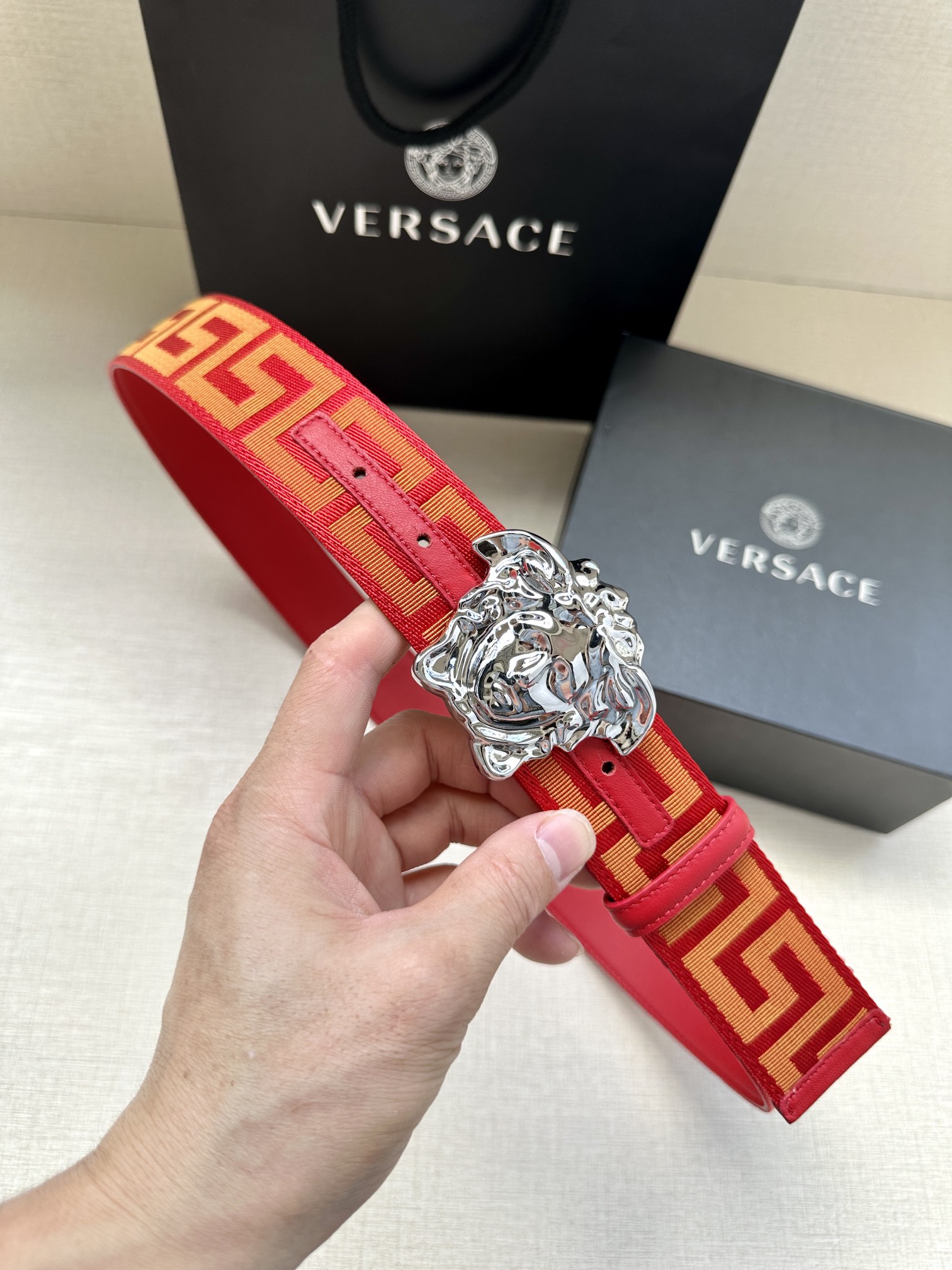 Versace Basic Belt S-m