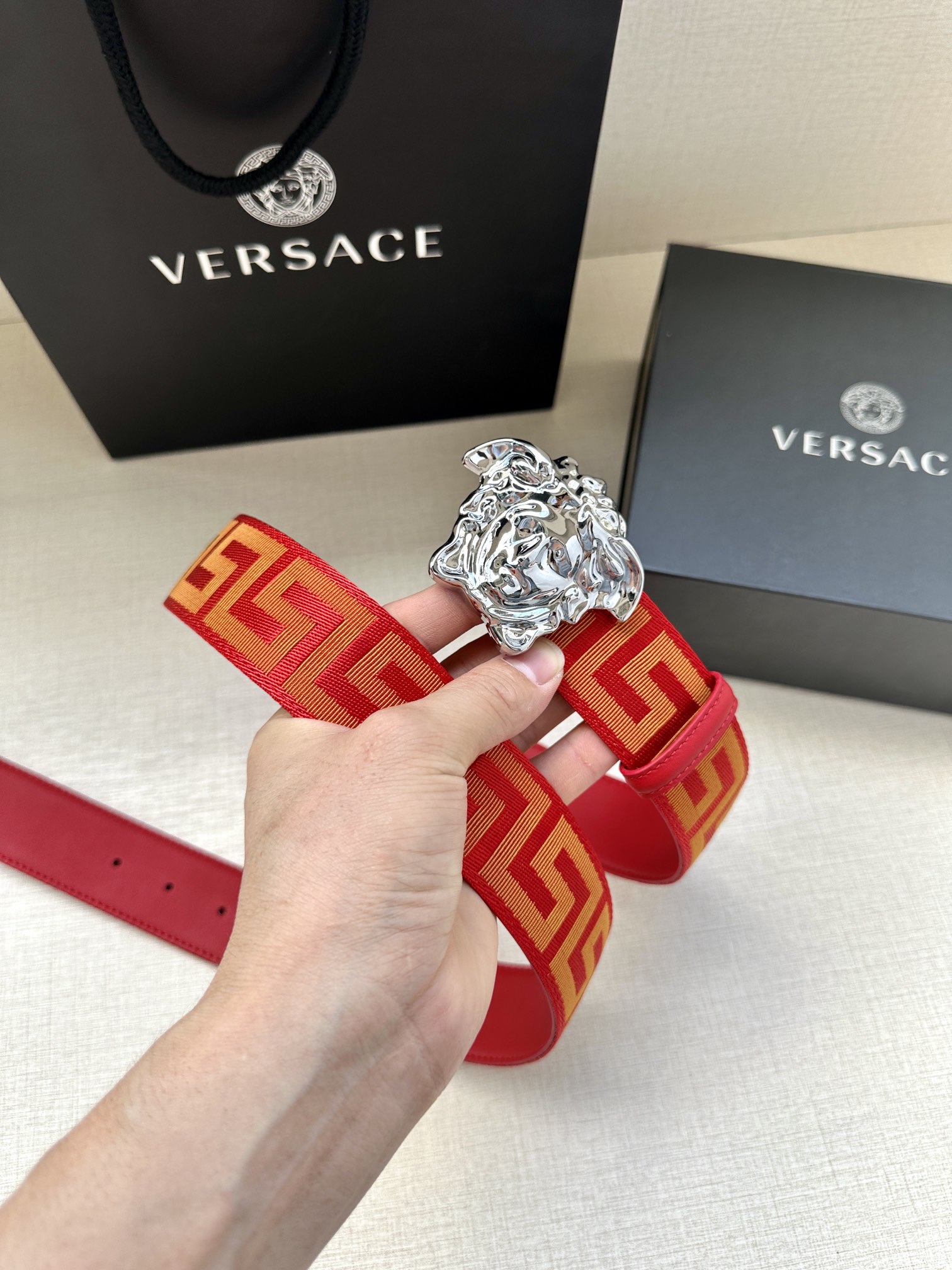 Versace Basic Belt S-m