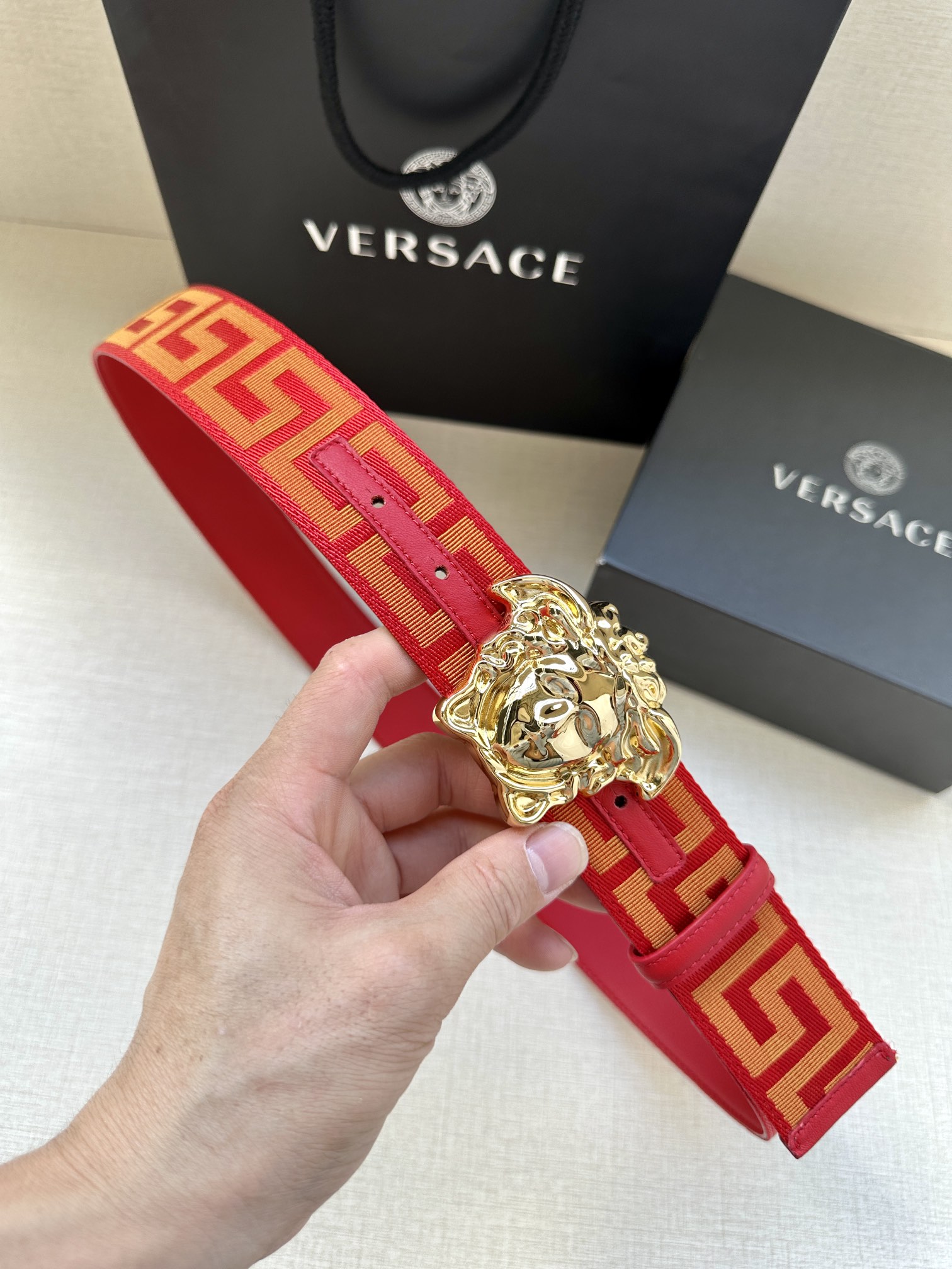 Versace Basic Belt S-m