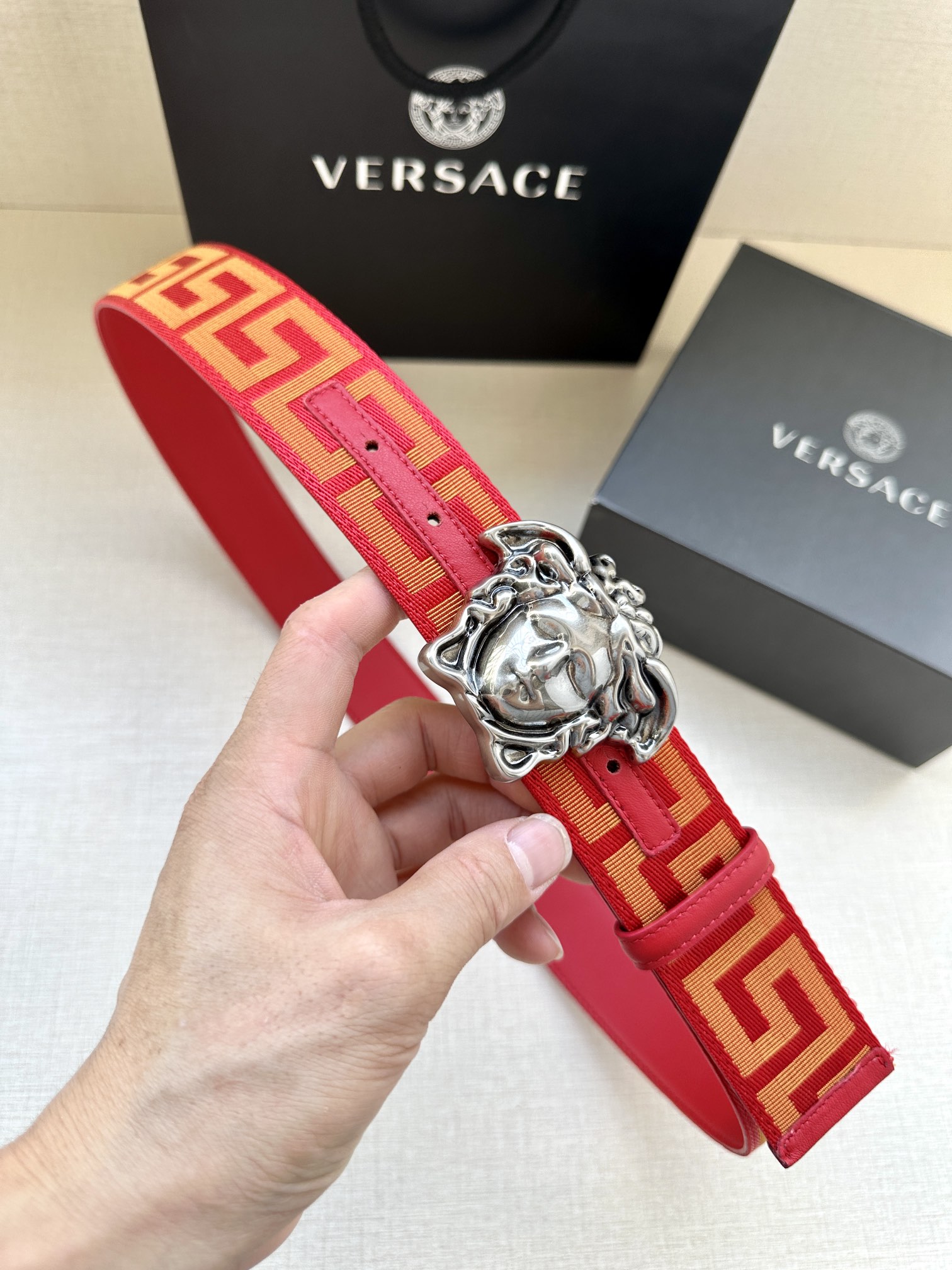 Versace Basic Belt S-m