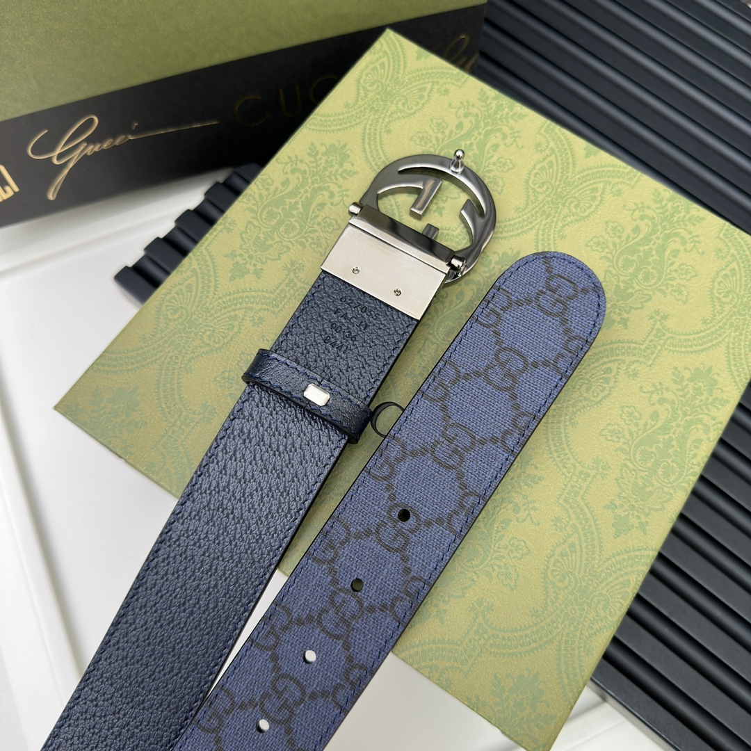 Gucci Male Basic Belt Gray S-m-l