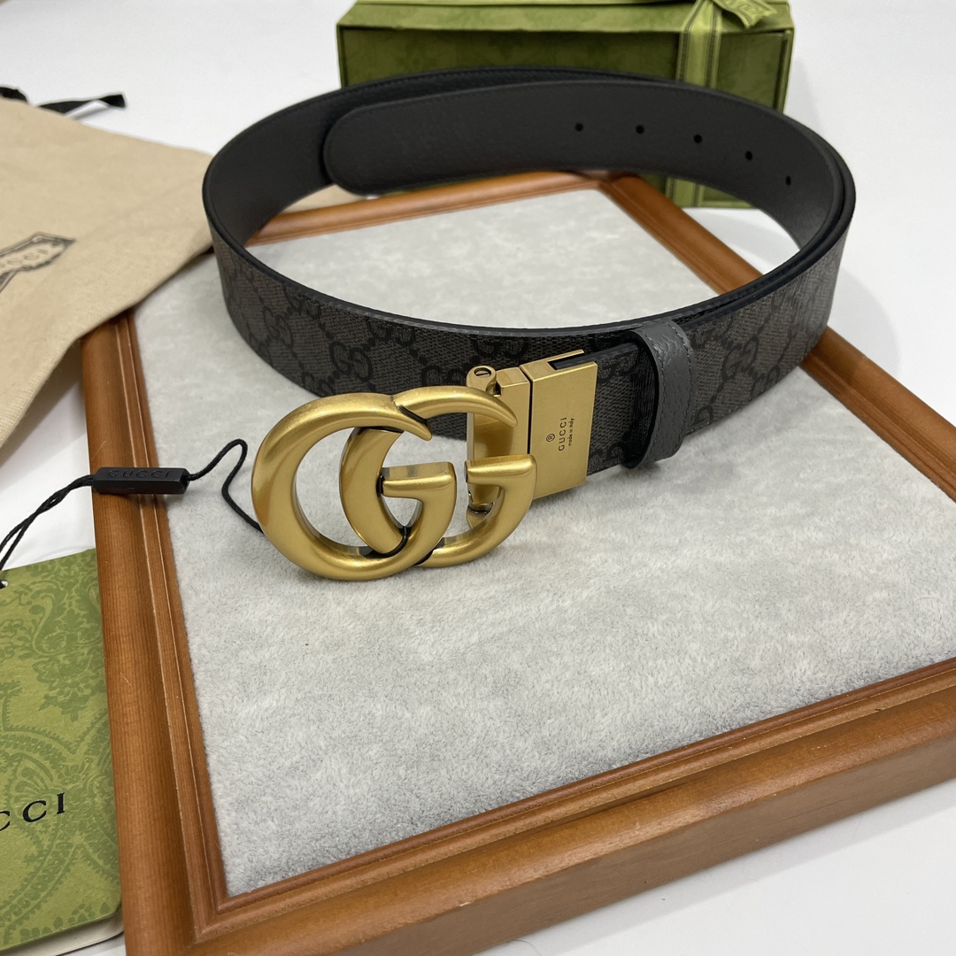 Gucci Male Basic Belt Gray S-m-l