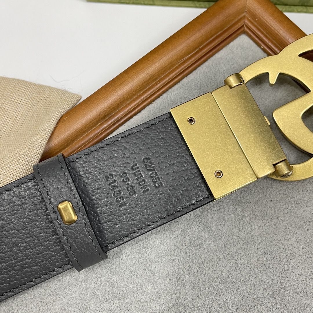 Gucci Male Basic Belt Gray S-m-l