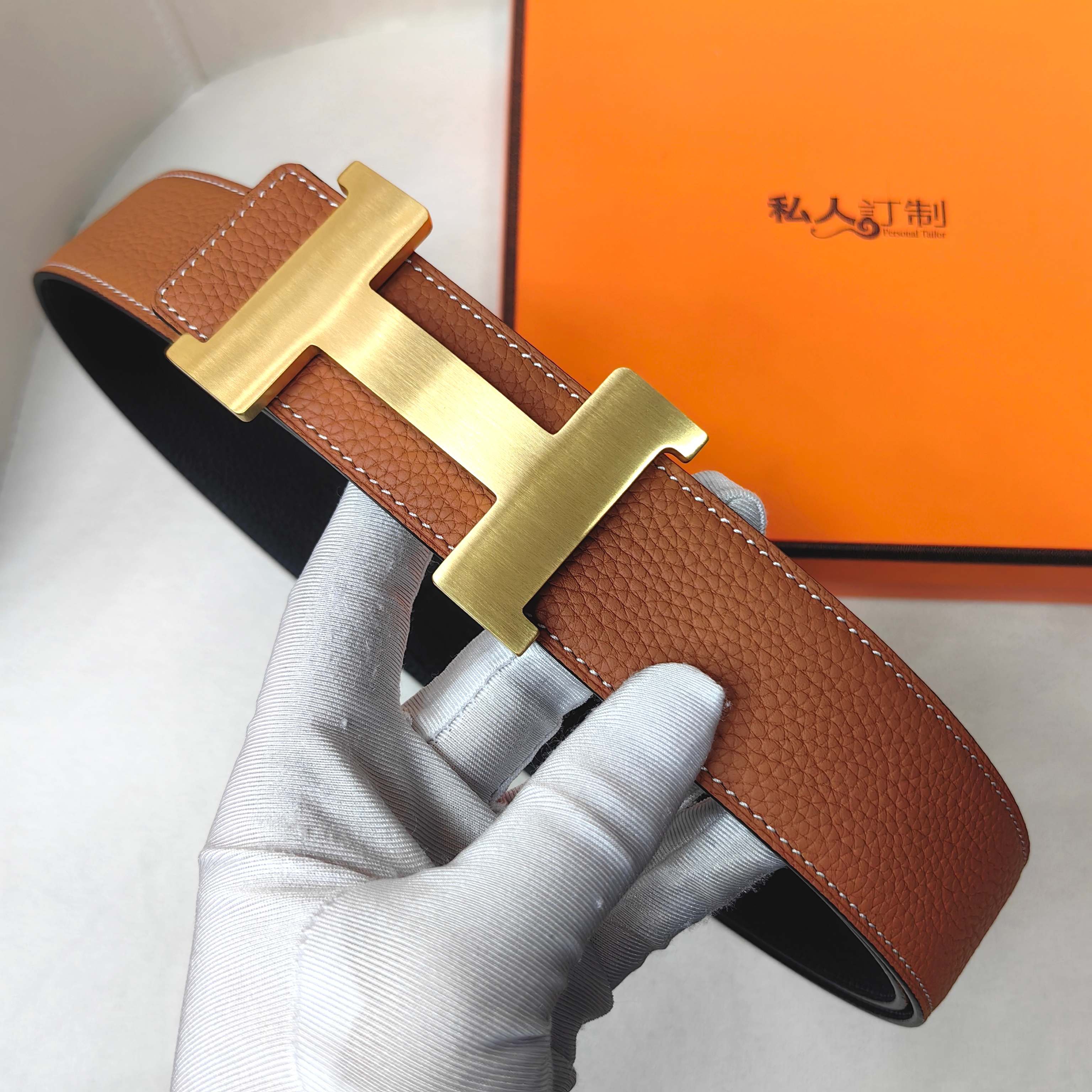 Hermès Basic Belt Top Grain Leather 38mm