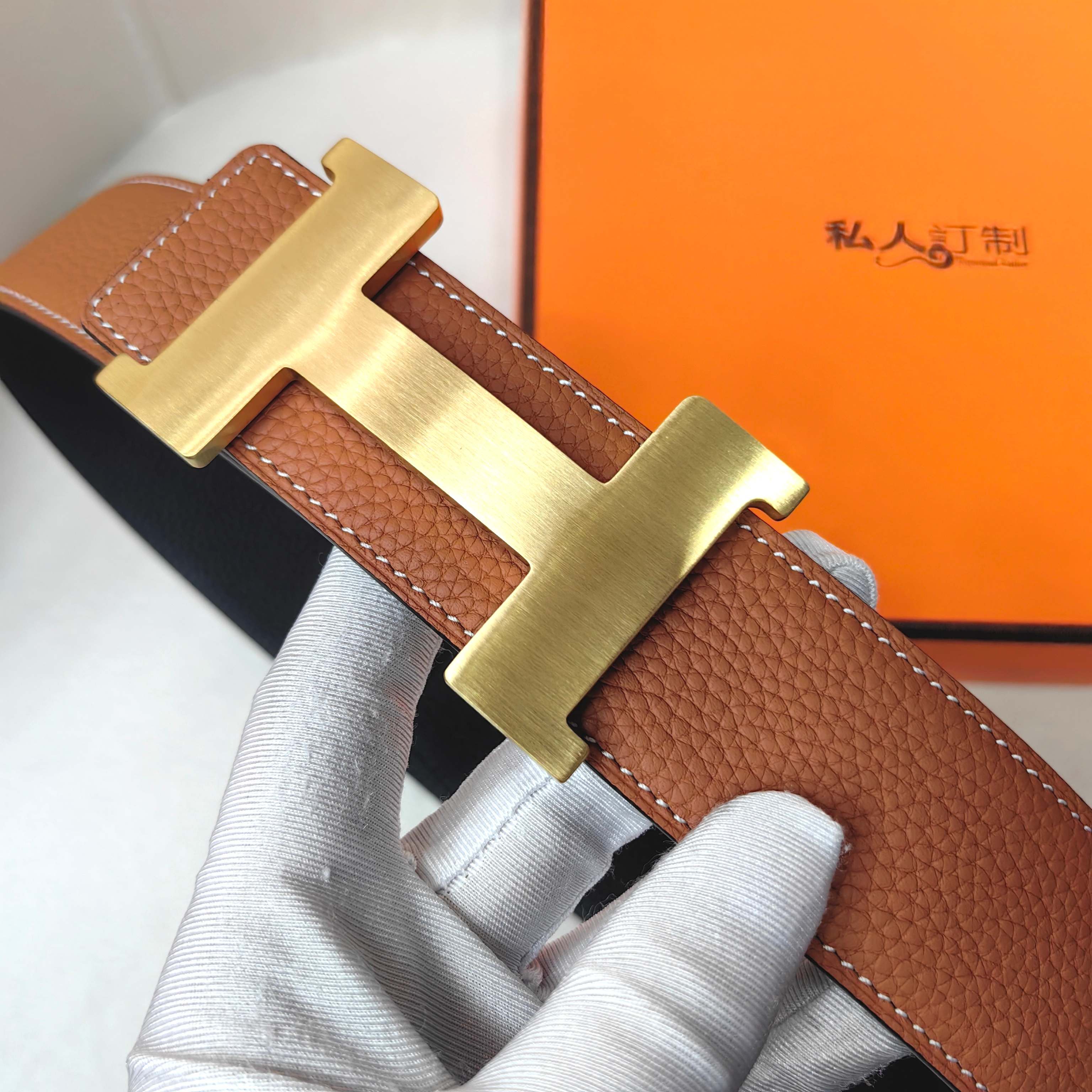 Hermès Basic Belt Top Grain Leather 38mm